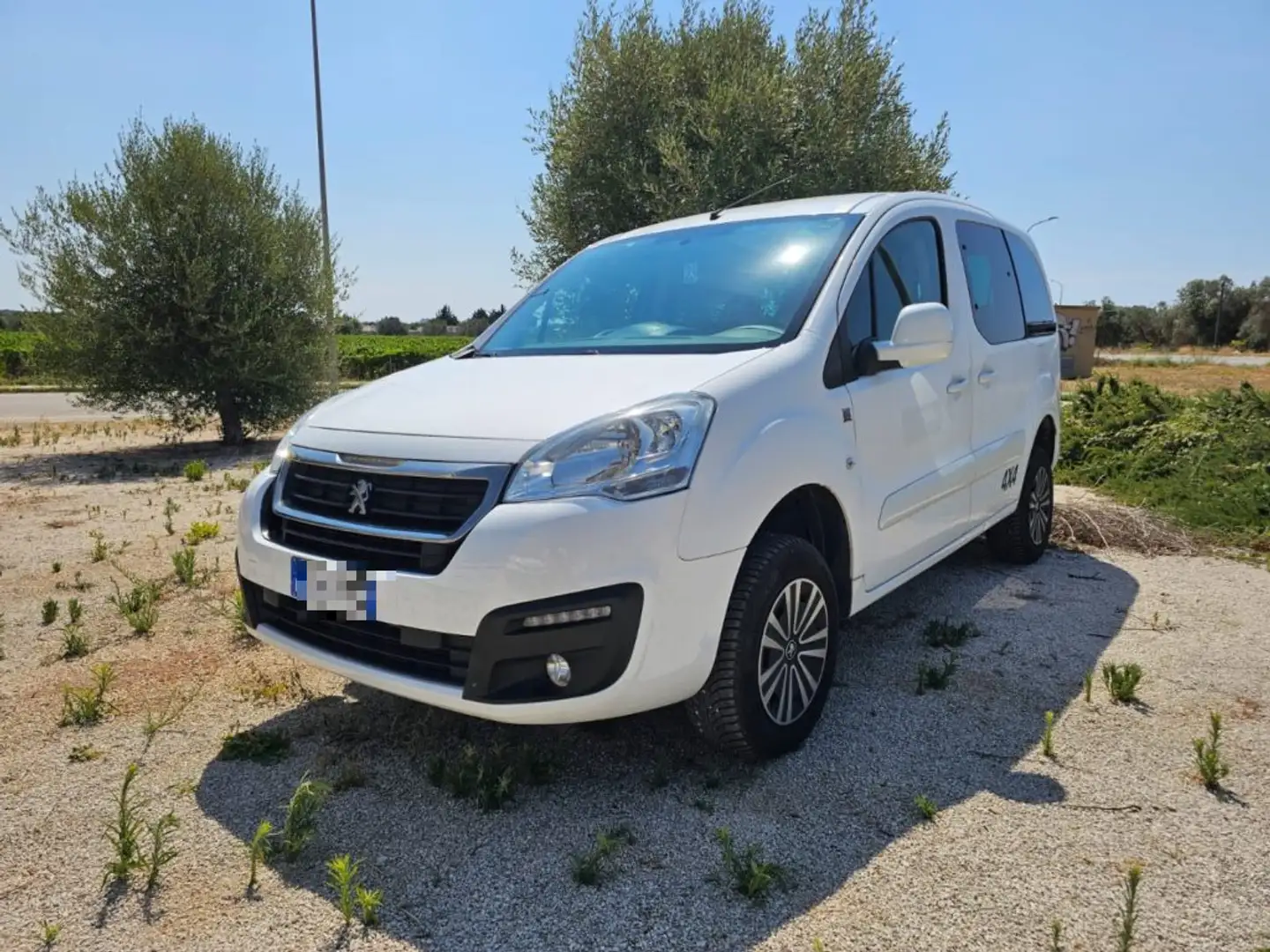 Peugeot Partner Tepee 1.6 BlueHDi 100 CV 4x4 Active Traction Wit - 1