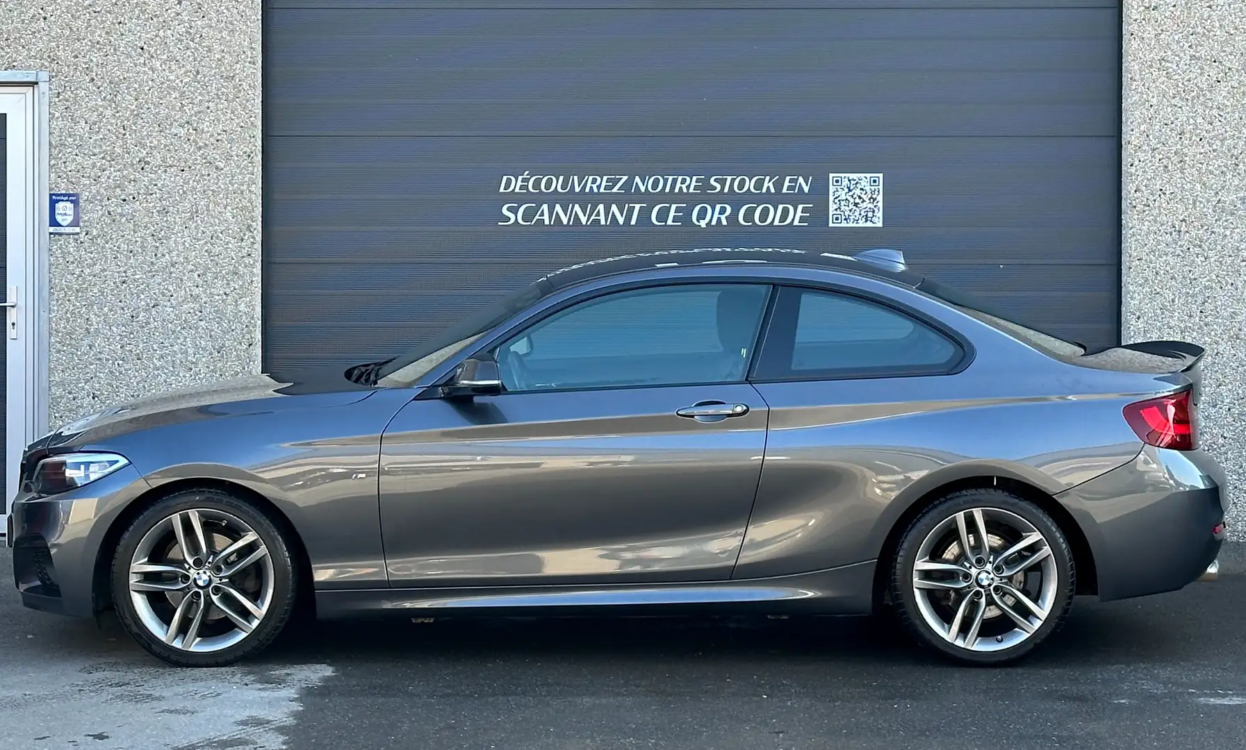 BMW 220 d Coupé xDrive / M Performance / GPS / Tel. Gris - 2