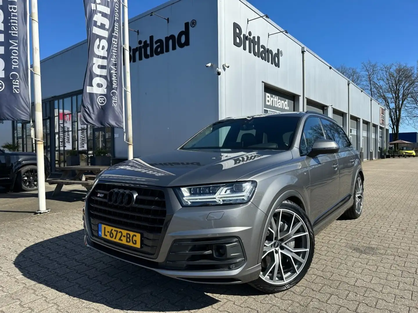 Audi SQ7 4.0 TDI 435pk Quattro bj2017 *Keramisch *Pano *Lee Gris - 1