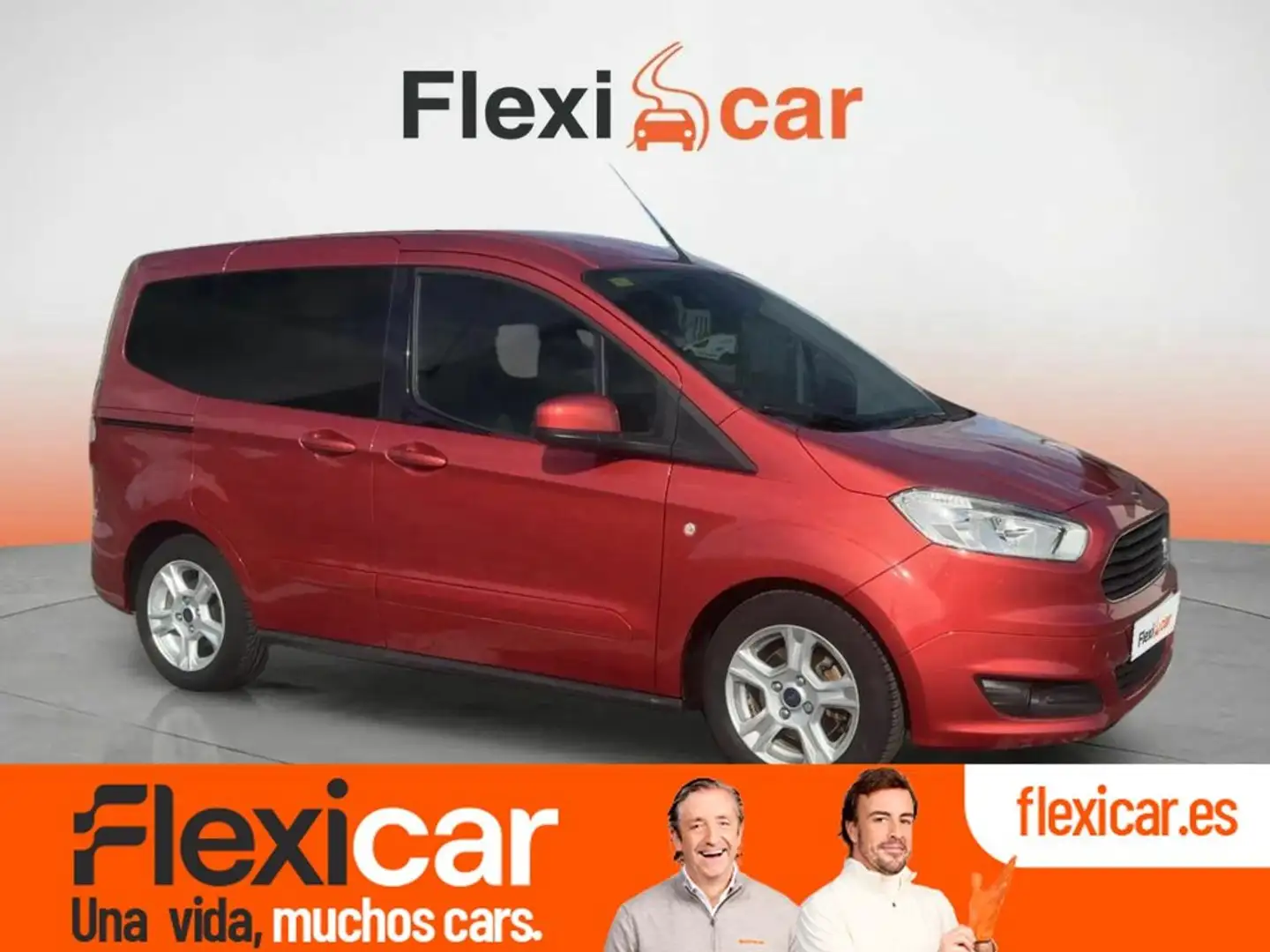 Ford Tourneo Courier 1.5TDCi Trend 75 Rojo - 1