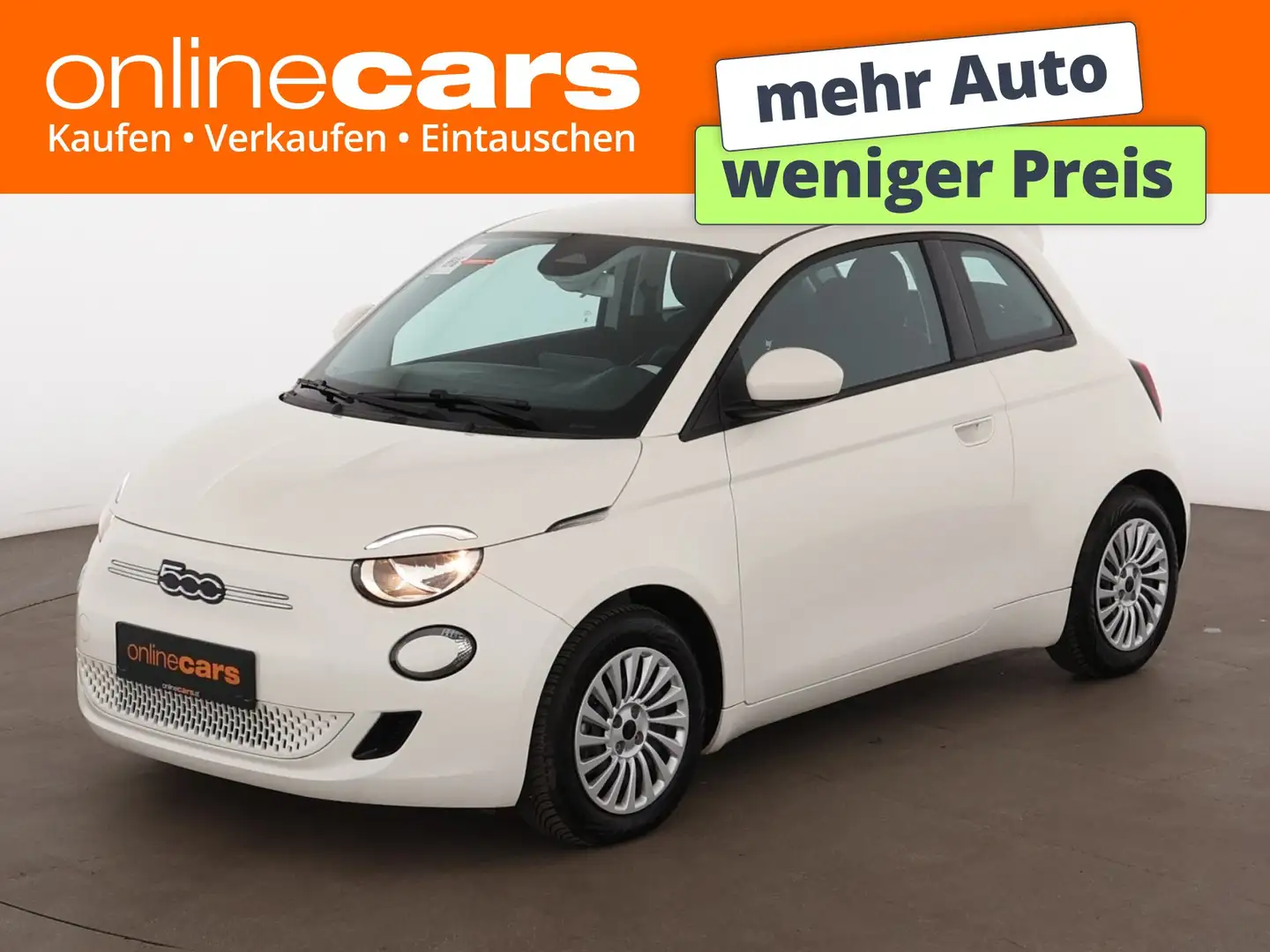Fiat 500e 500 e 24kWh Aut DIGITAL-TACHO TEMPOMAT Weiß - 1