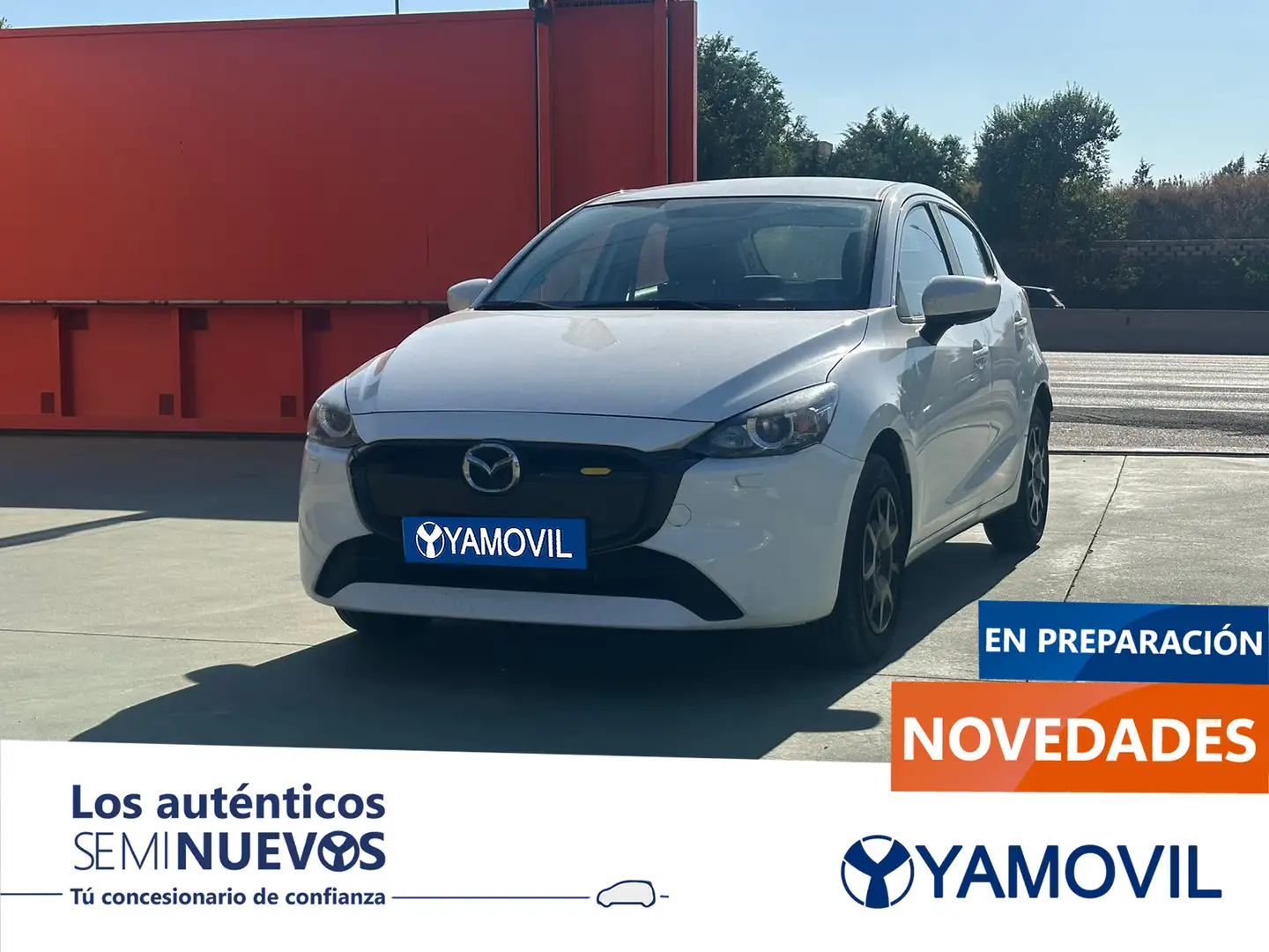 Mazda 2 1.5 e-Skyactiv G Center-Line 66kW Blanco - 1