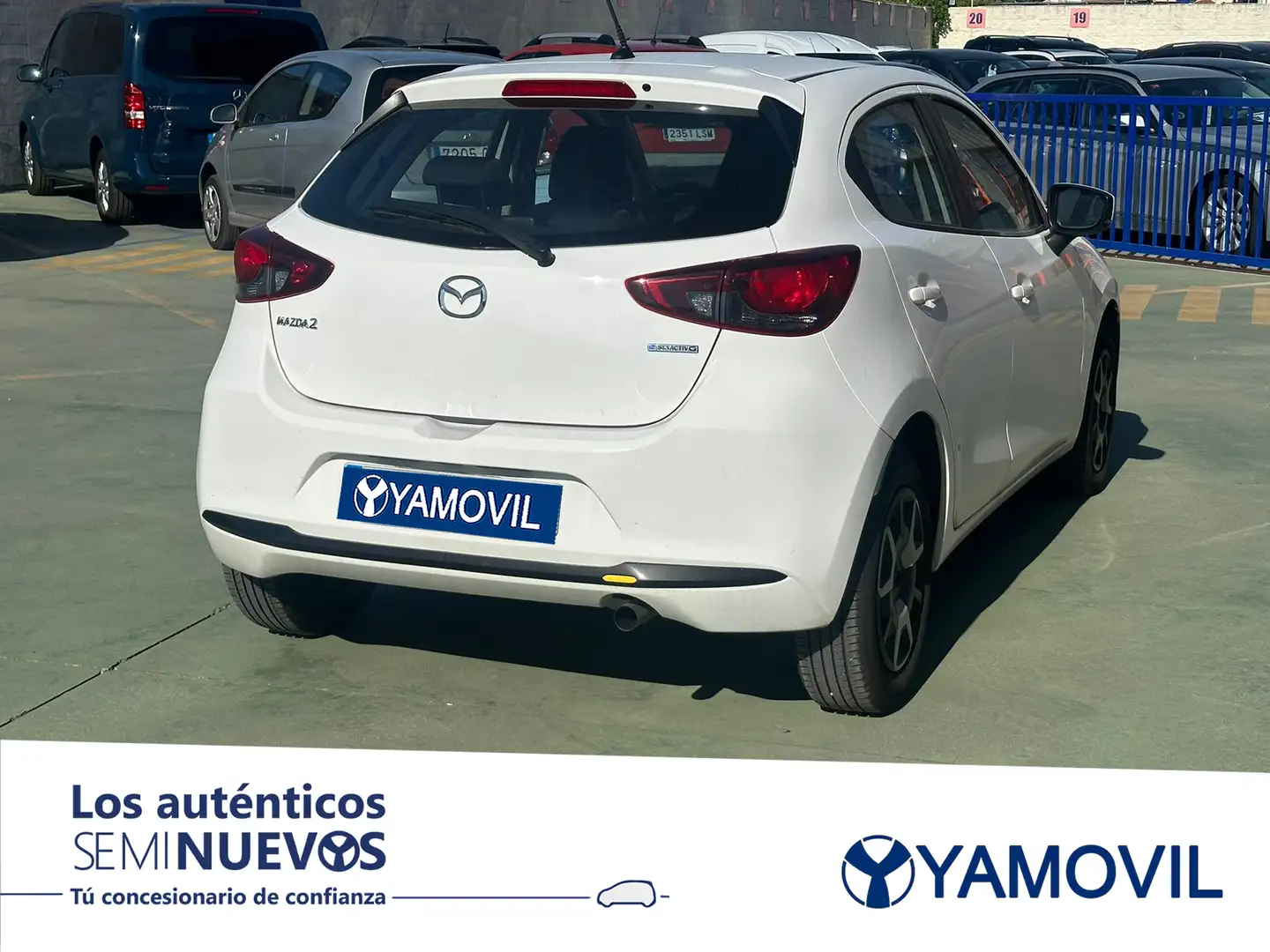Mazda 2 1.5 e-Skyactiv G Center-Line 66kW Blanco - 2