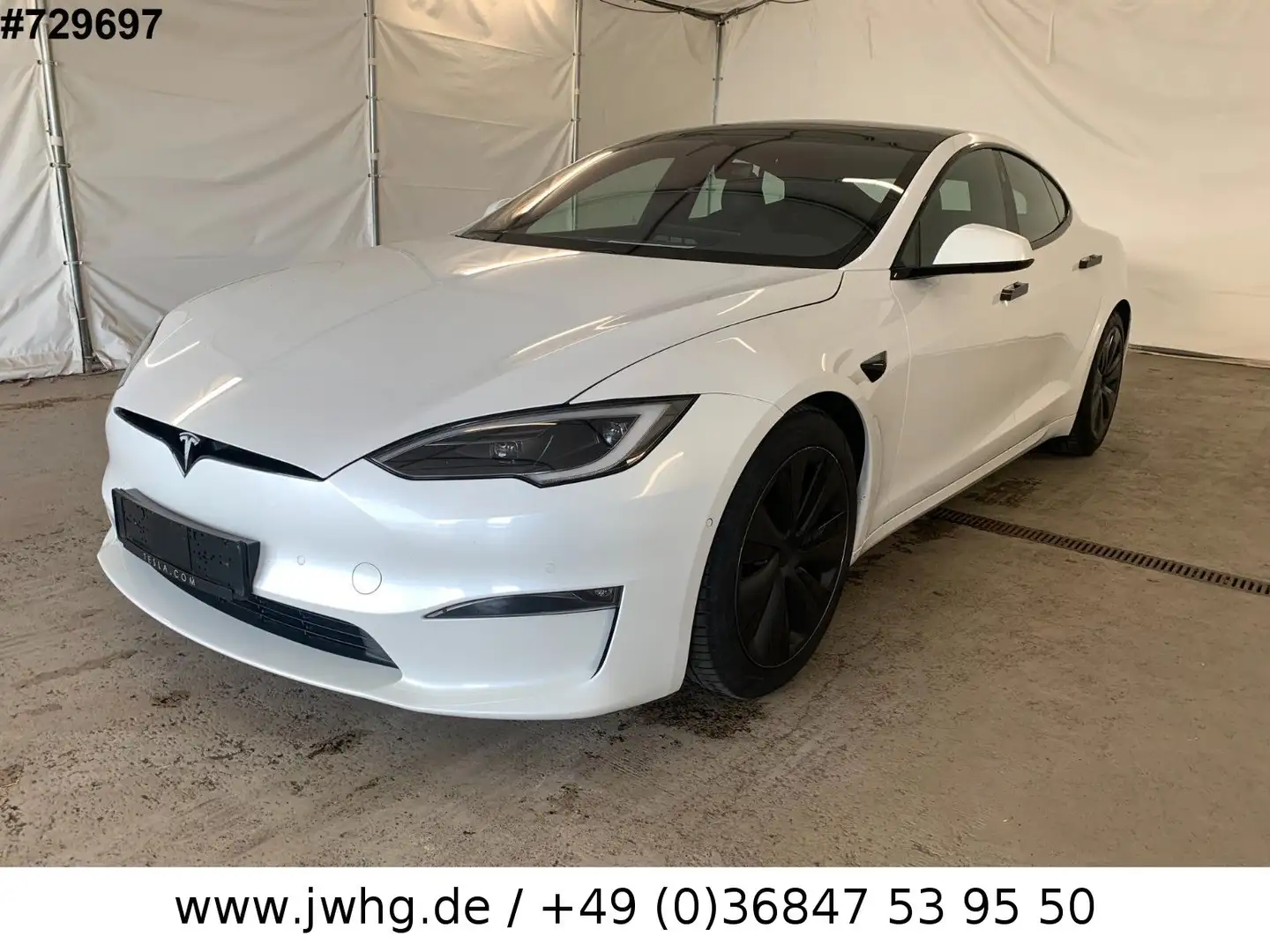Tesla Model S Long Range Facelift LED 19" Pano Autop 3 Alb - 1