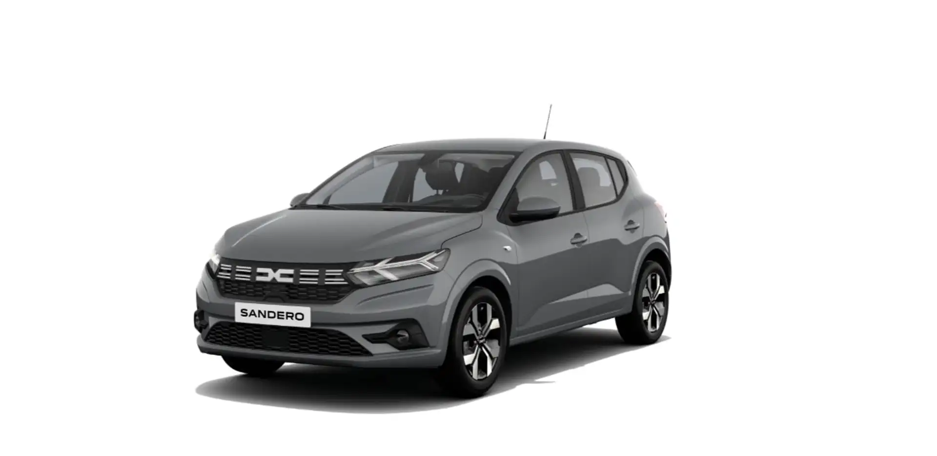 Dacia Sandero TCe 90 Expression PDC SHZ ALU RFK LED Grijs - 1