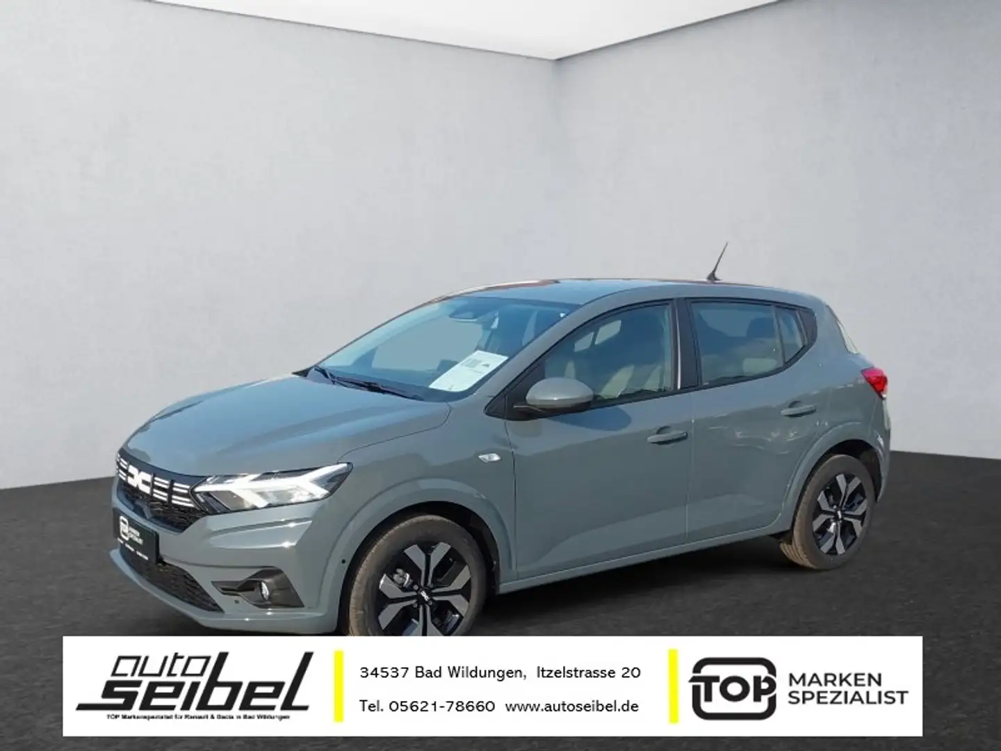 Dacia Sandero TCe 90 Expression PDC SHZ ALU RFK LED Grau - 1