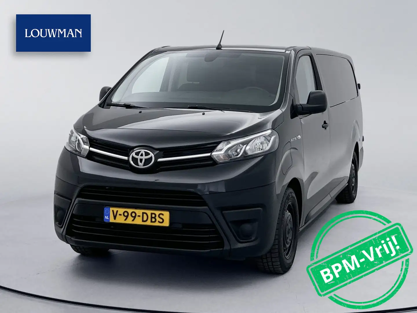 Toyota Proace Electric Worker Live DC Extra Range 75 kWh Dubbele Zwart - 1