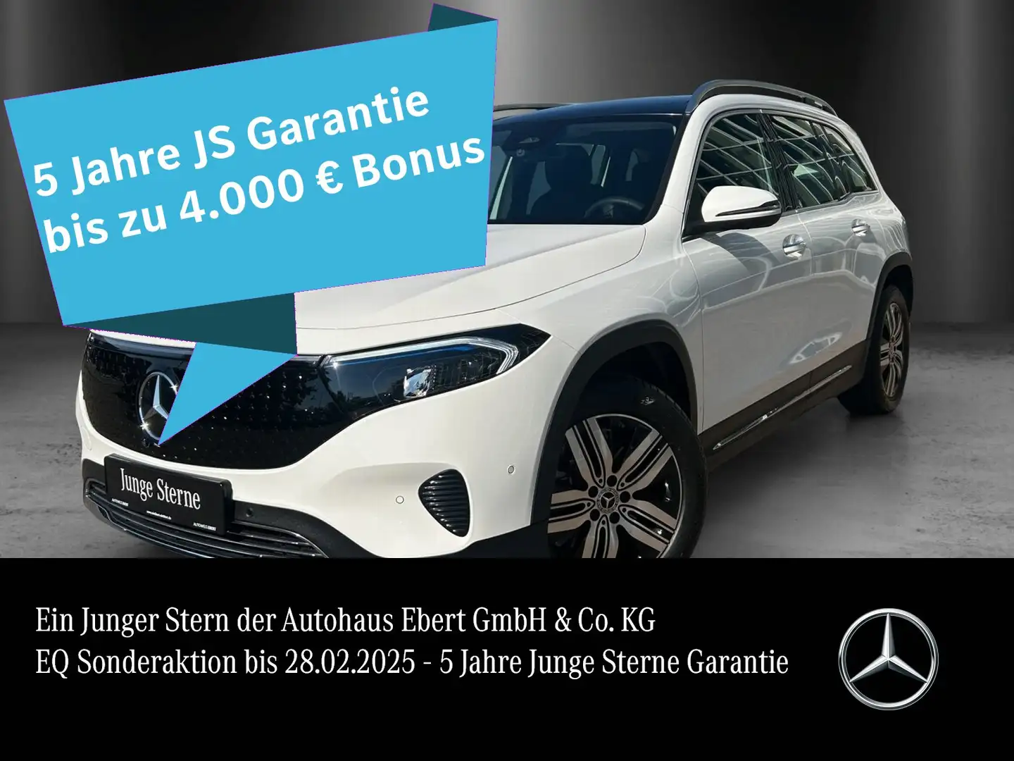 Mercedes-Benz EQB 300 EQB300 4M Progressive Advance+ 7-Sitze Pano 360° Bianco - 1