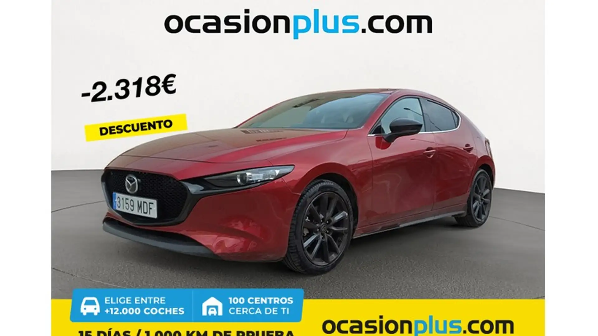 Mazda 3 2.0 e-Skyactiv-X Homura Aut. 137kW Rojo - 1