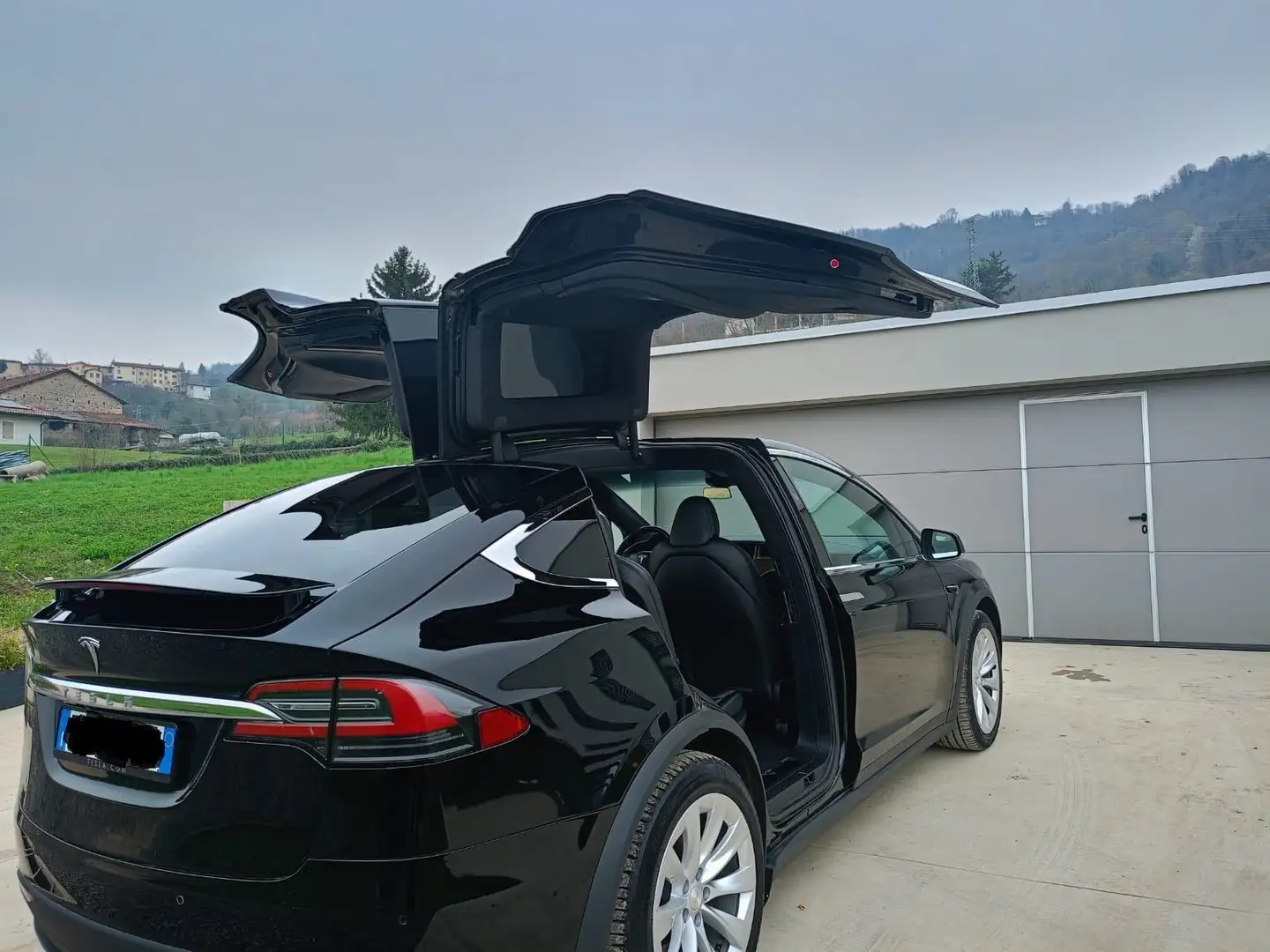 Tesla Model X Model X Long Range Plus awd 7posti Nero - 2