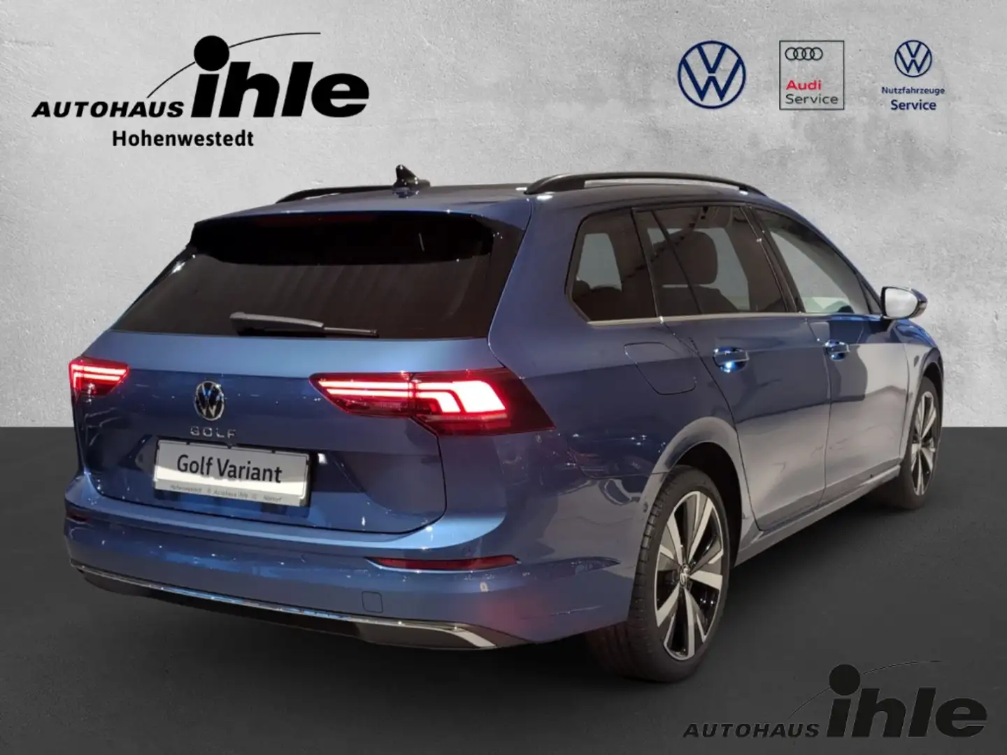 Volkswagen Golf Variant VIII 2,0 TDI DSG Style AHK+SIDEASSIST Blau - 2
