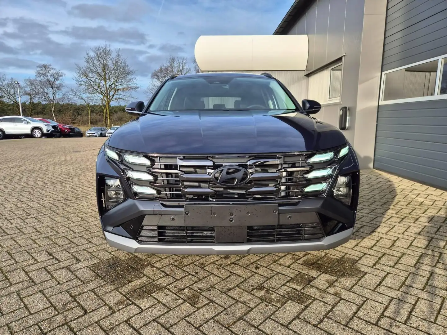 Hyundai TUCSON Trend 1.6 T-GDI 150PS Automatik TZ 2026 Teil-Le... Blau - 2