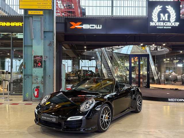 Imagine Porsche 991 911 Turbo S Cabriolet/CARB./SERVICE NEU/APPROVED