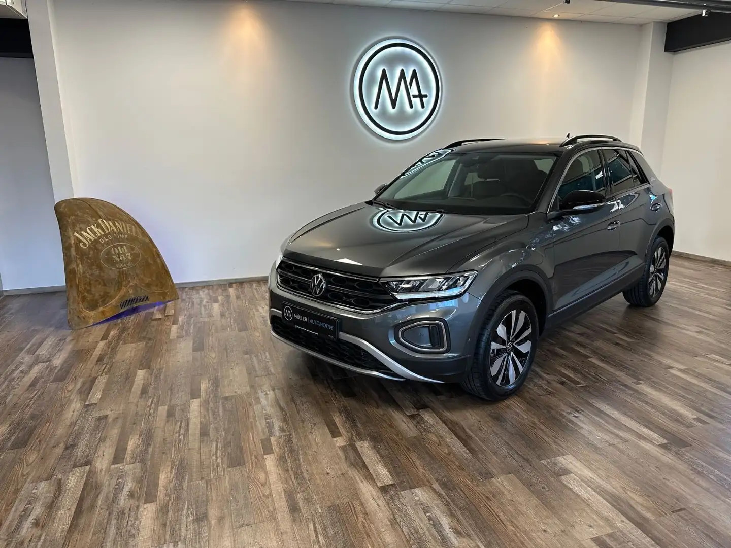 Volkswagen T-Roc 1.5 TSI DSG GOAL, AHK, Kamera, ACC Grau - 1