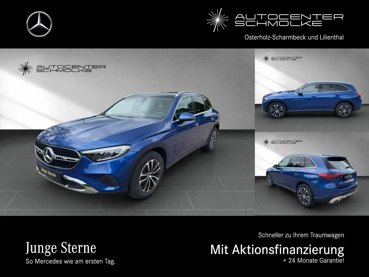 Mercedes-Benz GLC 200 GLC 200 4M AHK*PANORAMA*MEMORY*AMBIENTE+*MBUX* LED Blau - 1
