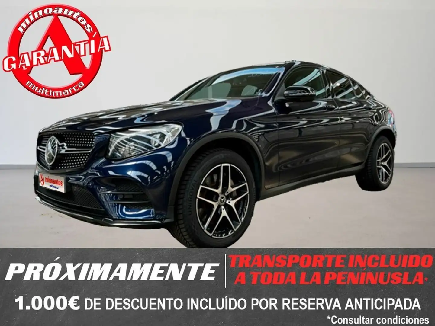 Mercedes-Benz GLC 250 V6 350D 4MATIC CV 9G-TRONIC AMG LINE Blau - 1