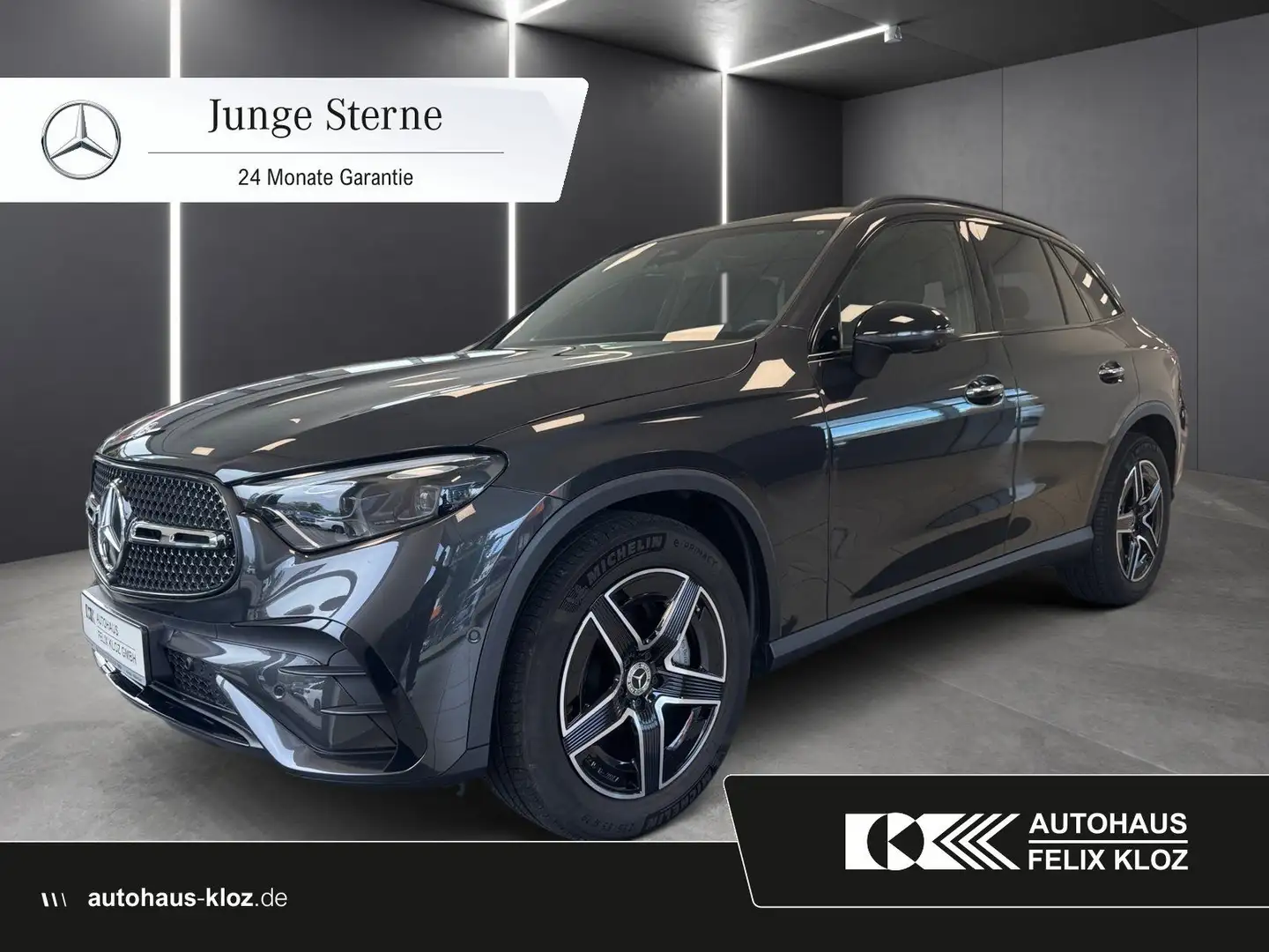 Mercedes-Benz GLC 200 4M AMG Plus*STDHZG*AHK*Pano*Burm*HUD*360 Gris - 1