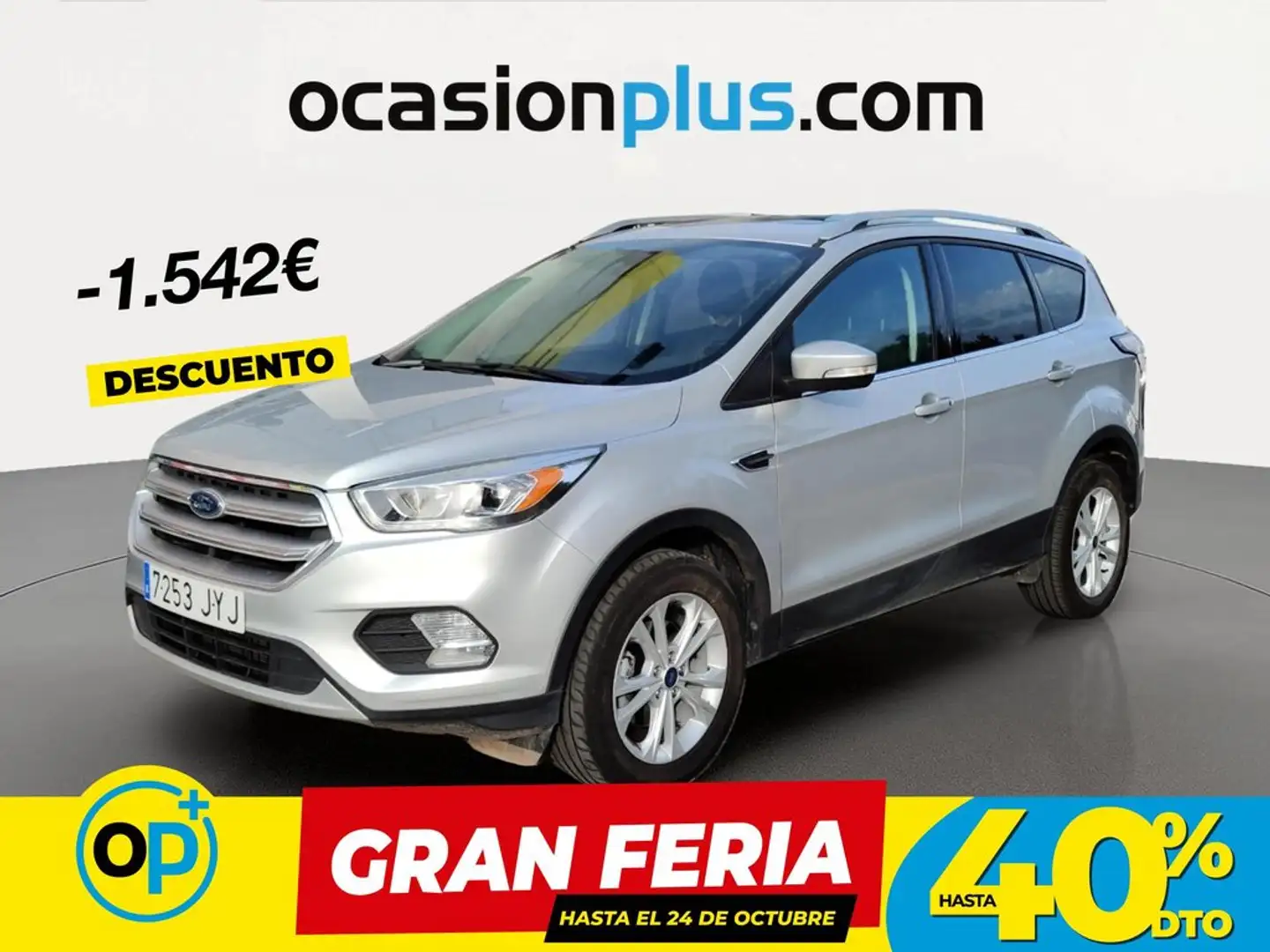 Ford Kuga 1.5 EcoB. Auto S&S Titanium 4x2 150 Gris - 1