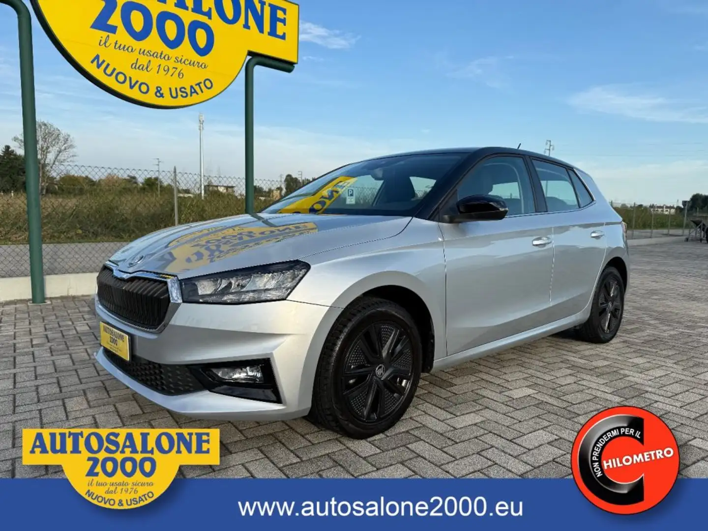 Skoda Fabia 1.0 MPI 80 CV Style NEOPATENTATI / PREZZO REALE Argento - 1