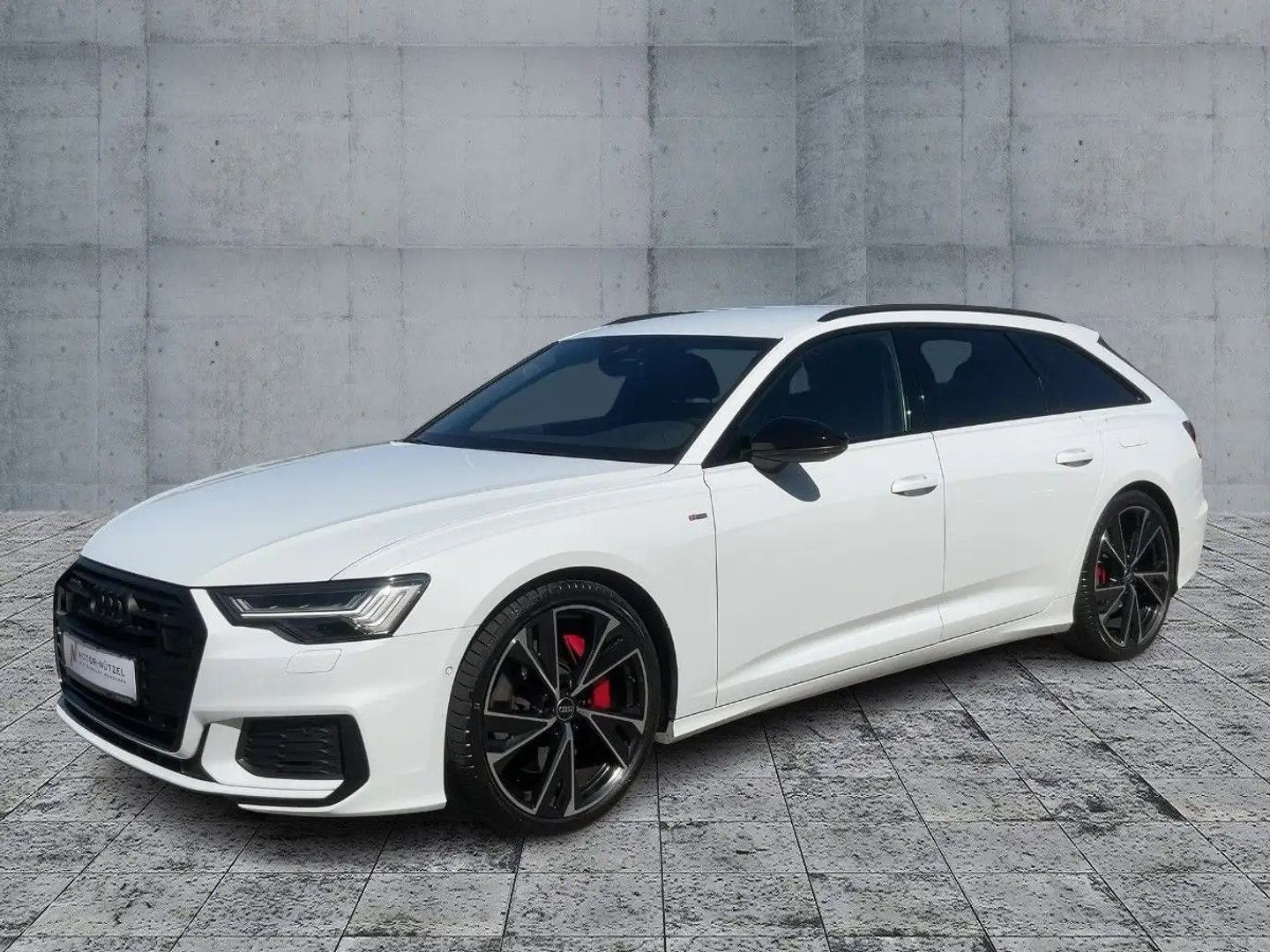 Audi A6 55 TFSIe 2xS-LINE HD-MATRIX+NAV+AHK+B&O Weiß - 2