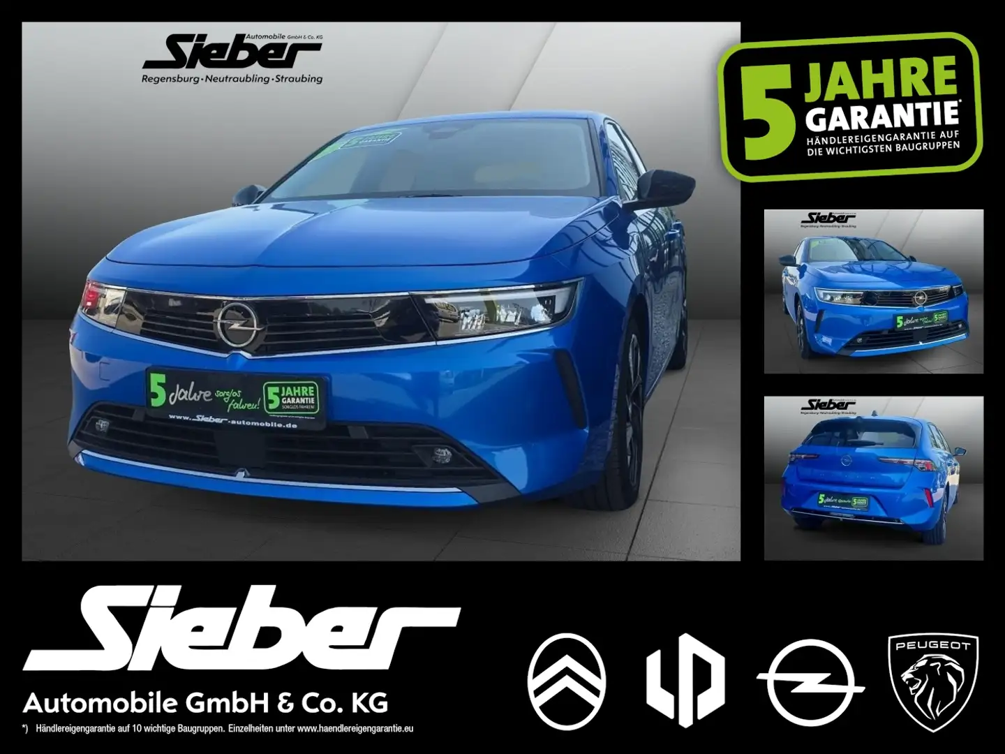 Opel Astra L 1.2 Turbo Elegance *Sitzheizung*LED*ACC* Blauw - 1