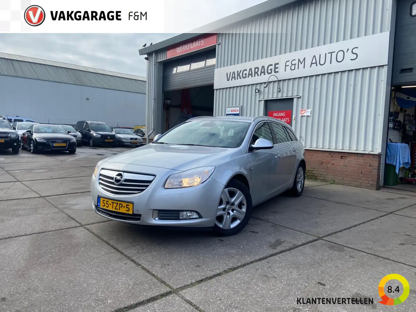 Opel Insignia Sports Tourer 1.4 Turbo EcoFLEX Edition Grijs - 1