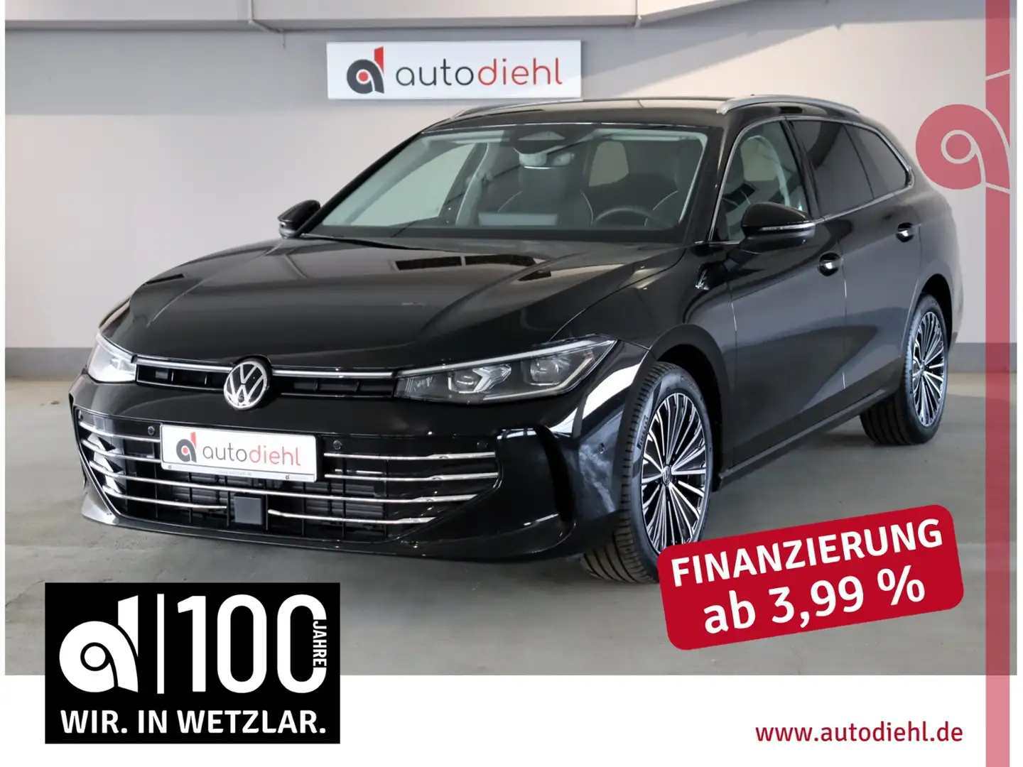 Volkswagen Passat Variant 2.0 TDI DSG Elegance *AHK*HUD* Negro - 1