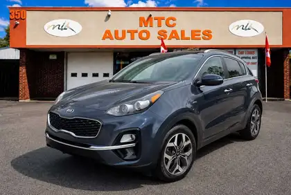 Blue 2020 Kia Sportage SUV / Crossover All-Wheel Drive 6-Speed Automatic