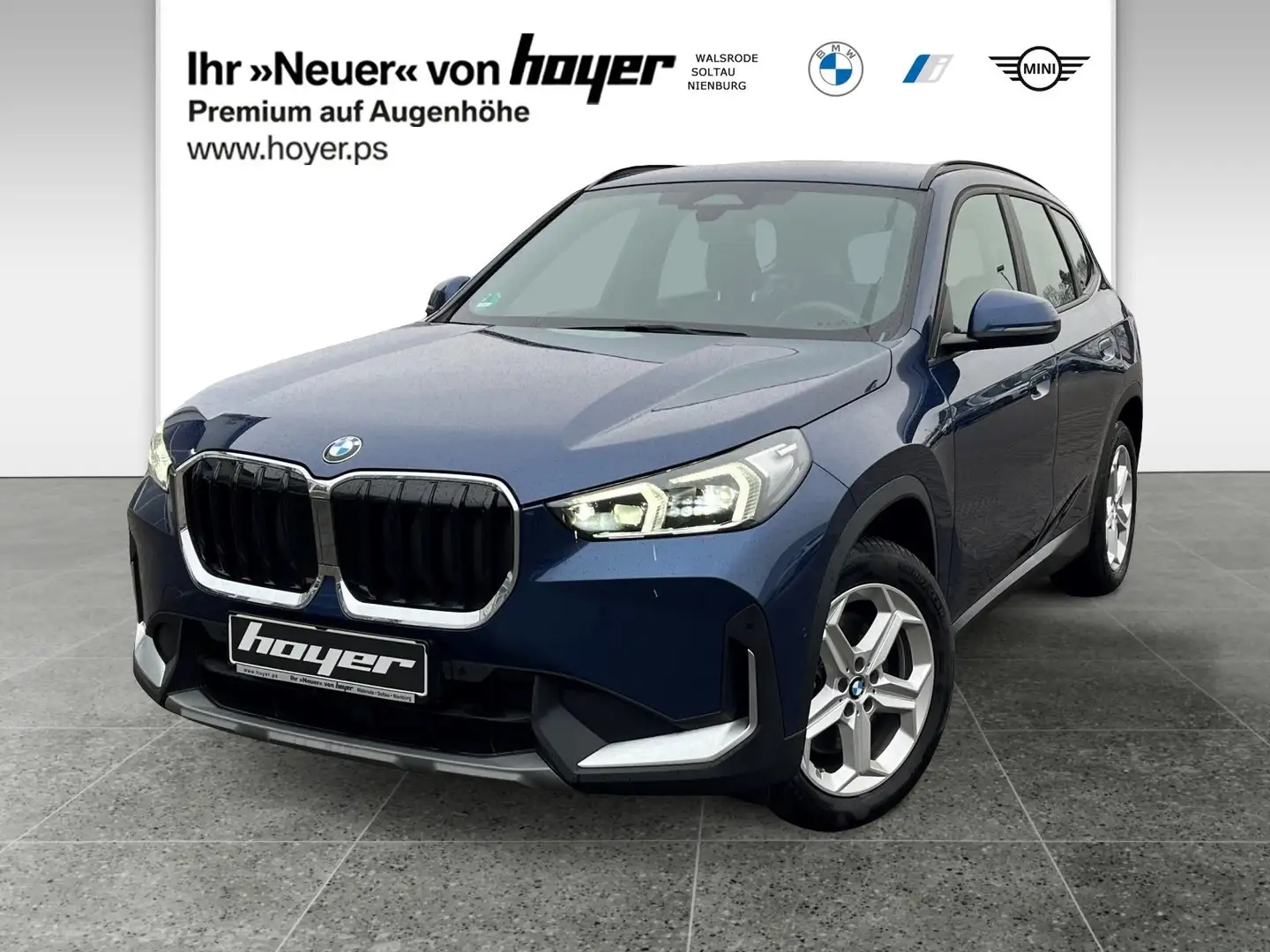BMW X1 xDrive23d SAV SHZ AHK PDC Bleu - 1