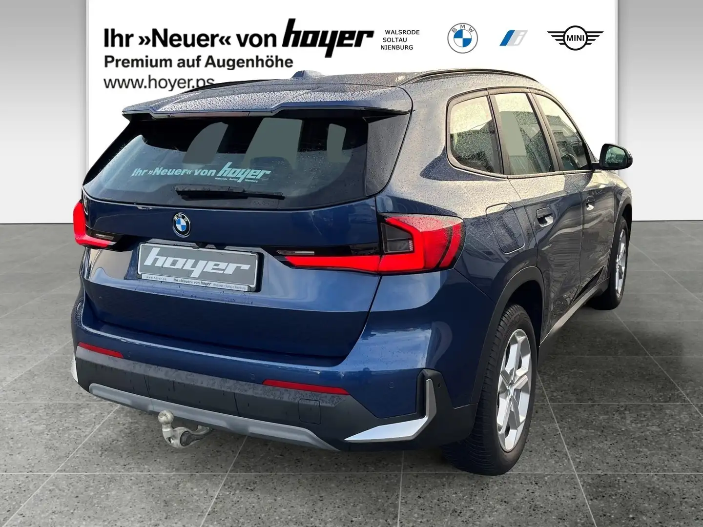 BMW X1 xDrive23d SAV SHZ AHK PDC Bleu - 2