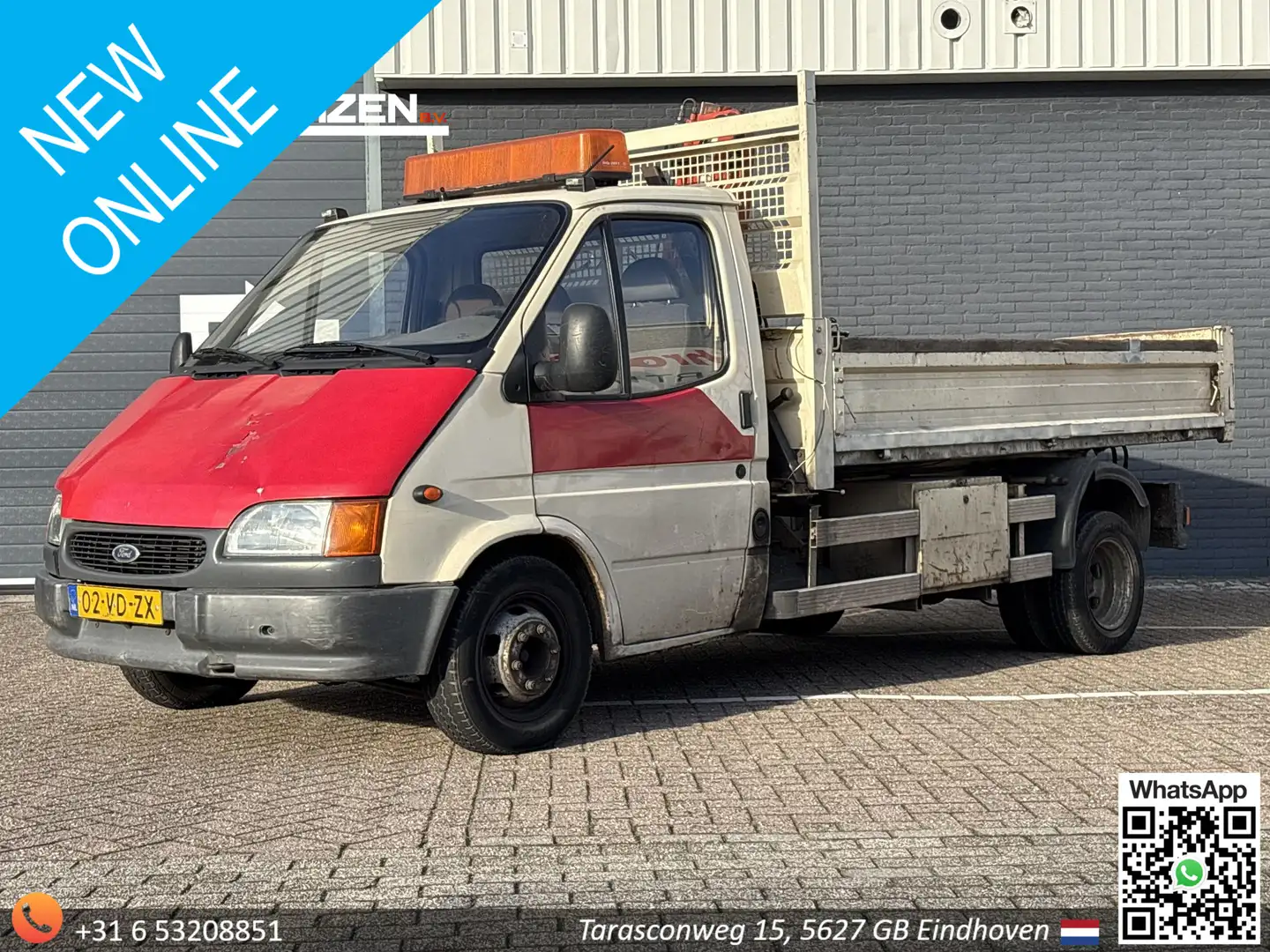 Ford Transit FT 190 DL | € 4.950,- MARGE! | Dubbel Lucht | Kraa Biały - 1