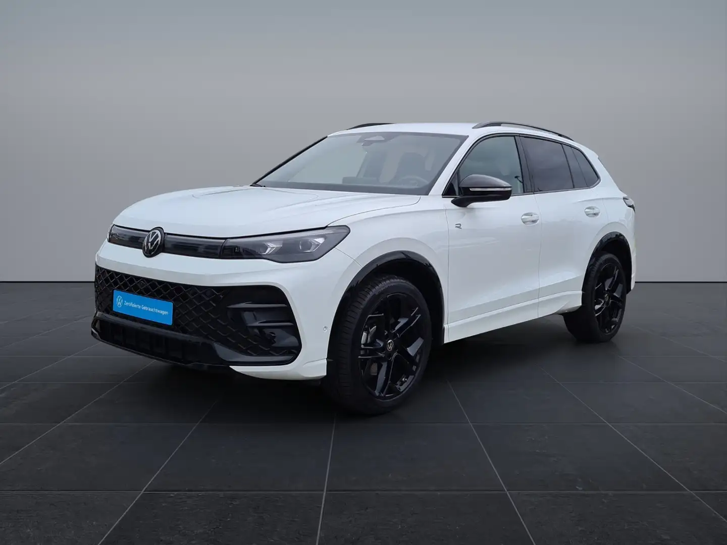 Volkswagen Tiguan 2.0 TDI DSG 4Mo R-Line+AHK+MATRIX+BLACKSTYLE+NAVI Weiß - 2