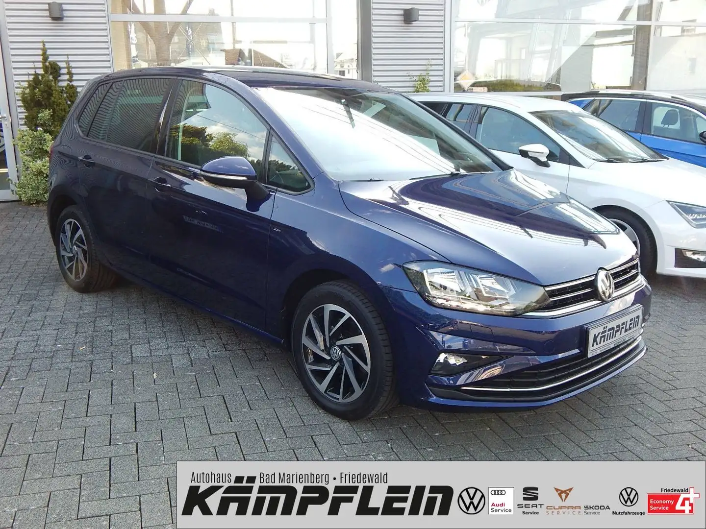 Volkswagen Golf Sportsvan Join 1.5TSI OPF NAV AHK SHZ TEL Bleu - 2