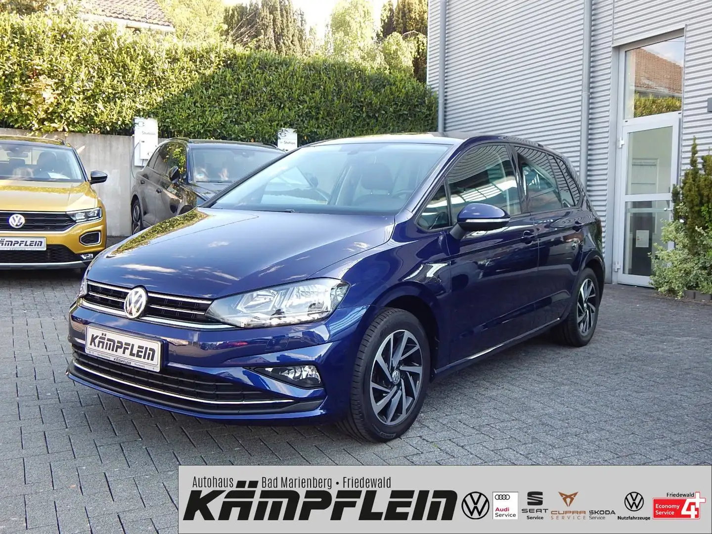 Volkswagen Golf Sportsvan Join 1.5TSI OPF NAV AHK SHZ TEL Bleu - 1