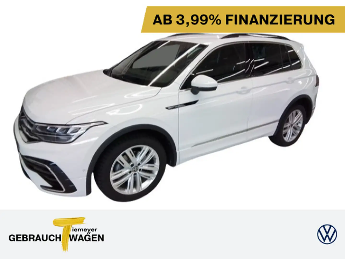 Volkswagen Tiguan 2.0 TSI DSG 4M R-LINE AHK KAMERA NAVI VIR Blanc - 1