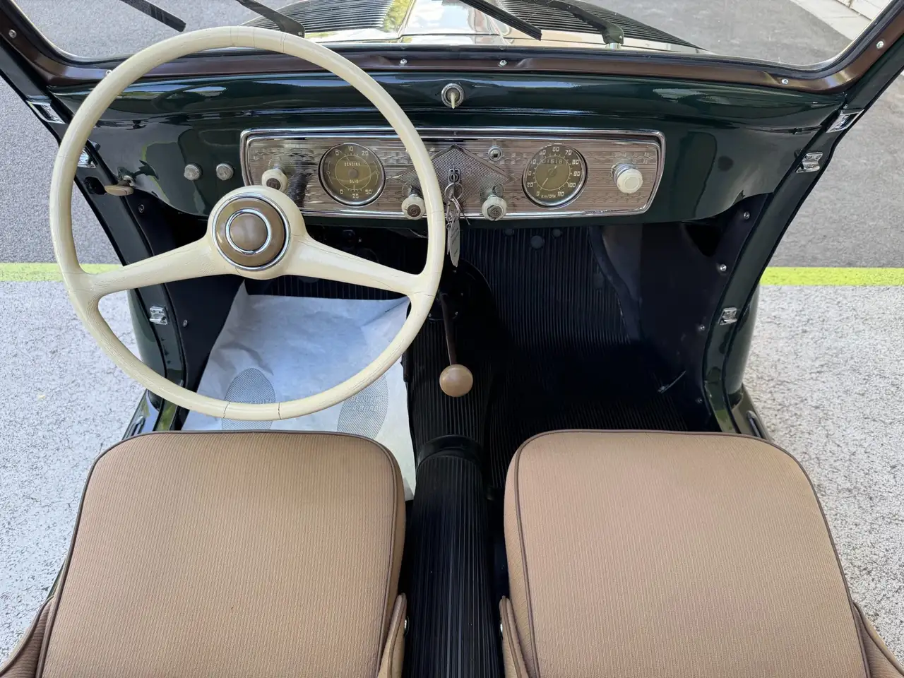 Fiat Topolino 1949 TIPO C COVERTIBILE RESTAURO COMPLETO IPER MINUZIOSO, foto 11