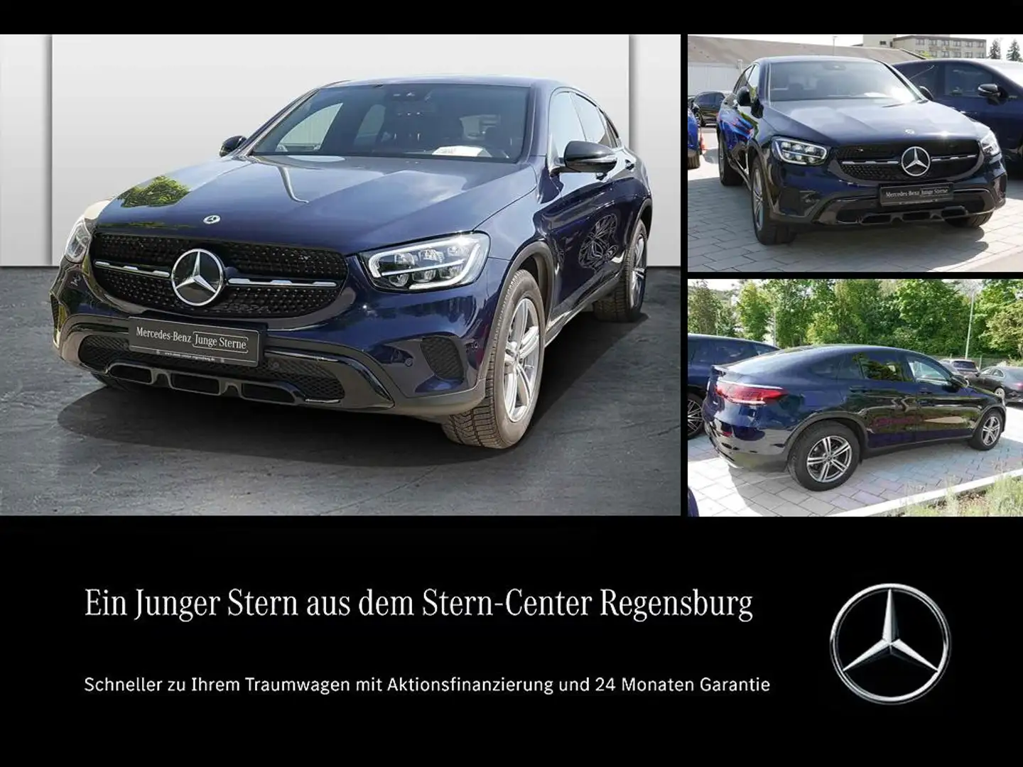 Mercedes-Benz GLC 200 d 4M Coupé MEMORY+KAMERA+LED+MBUX+NIGHT+ Azul - 1