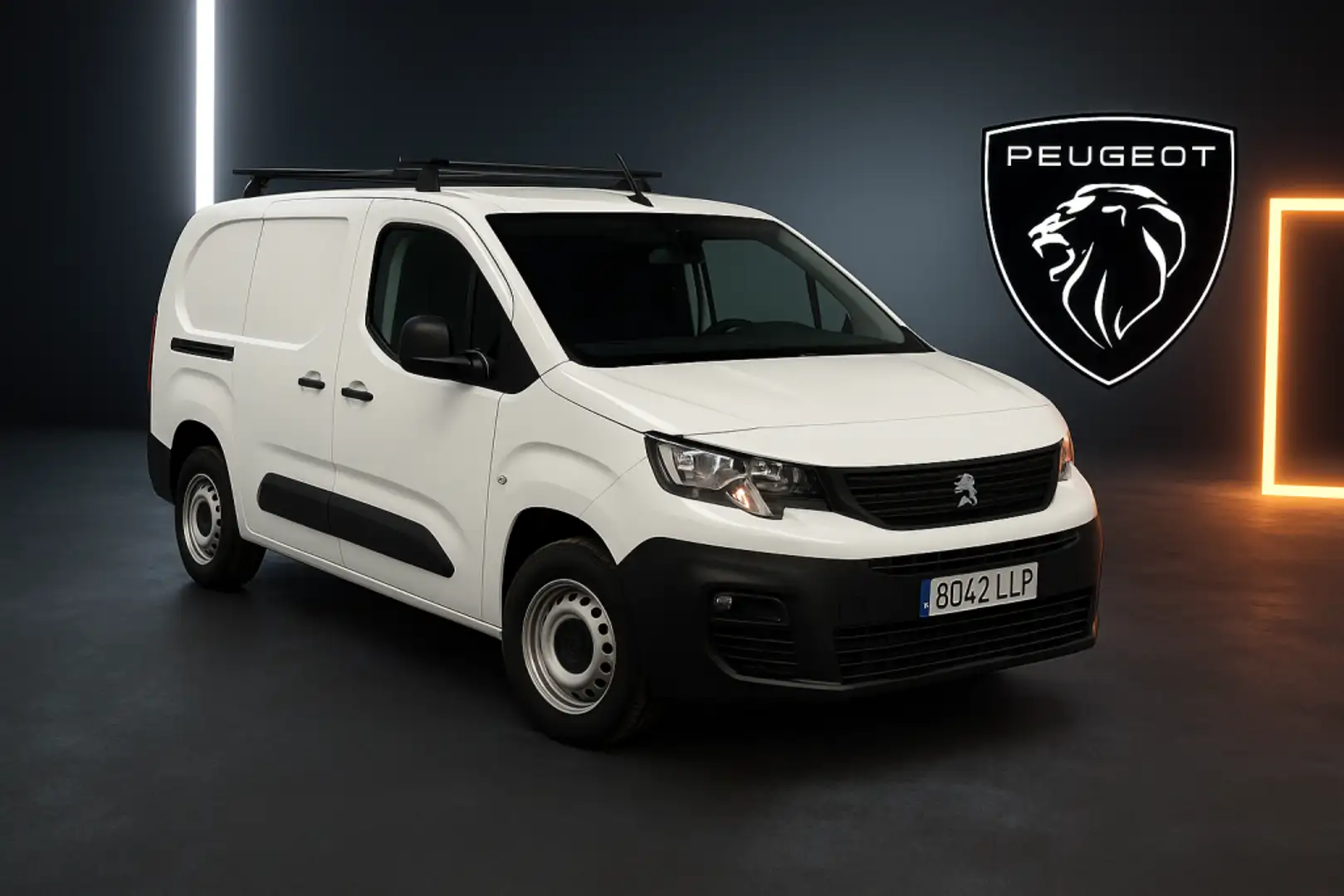 Peugeot Partner 1.5BlueHDI S&S Asphalt Standard 600kg 100 Wit - 2