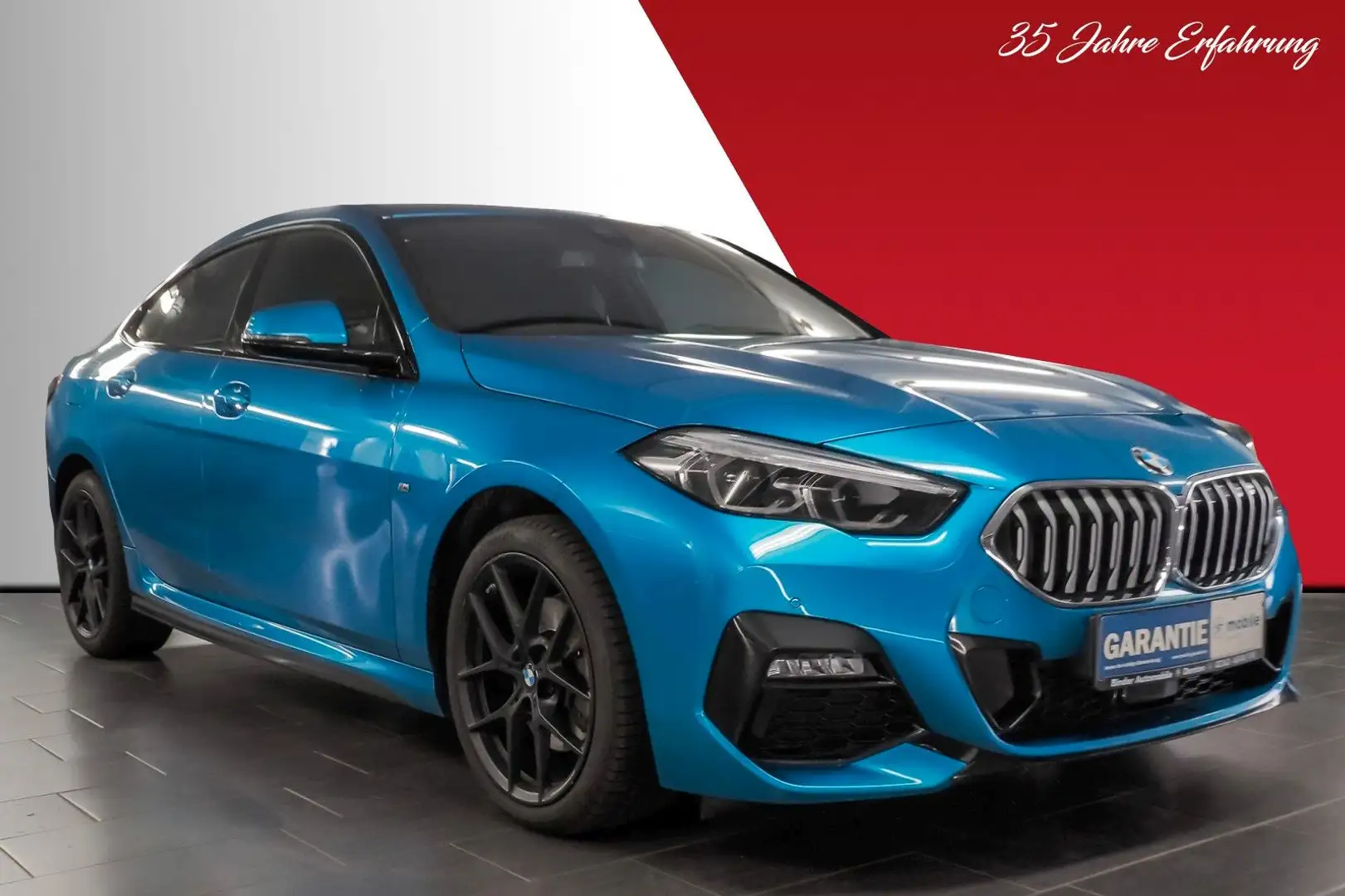 BMW 218 Gran Coupé*M SPORT*SORGLOS-PAKET*8 x ALU*TOP Azul - 2