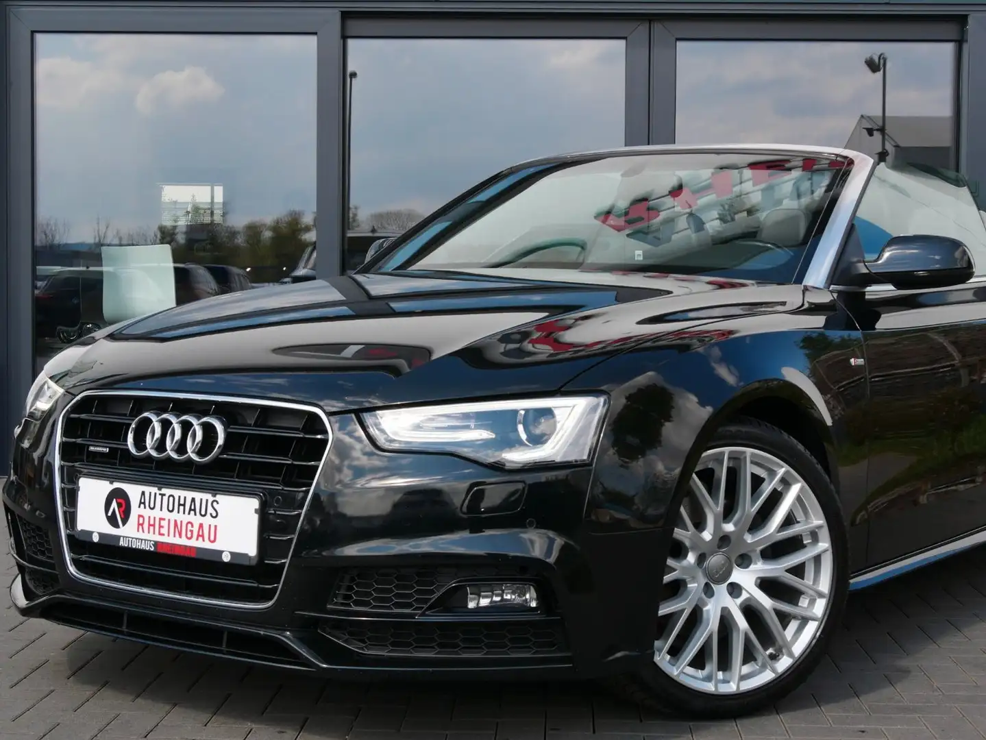 Audi A5 Cabriolet 2.0 TDI  SPORT EDITION PLUS QUATTRO Schwarz - 2