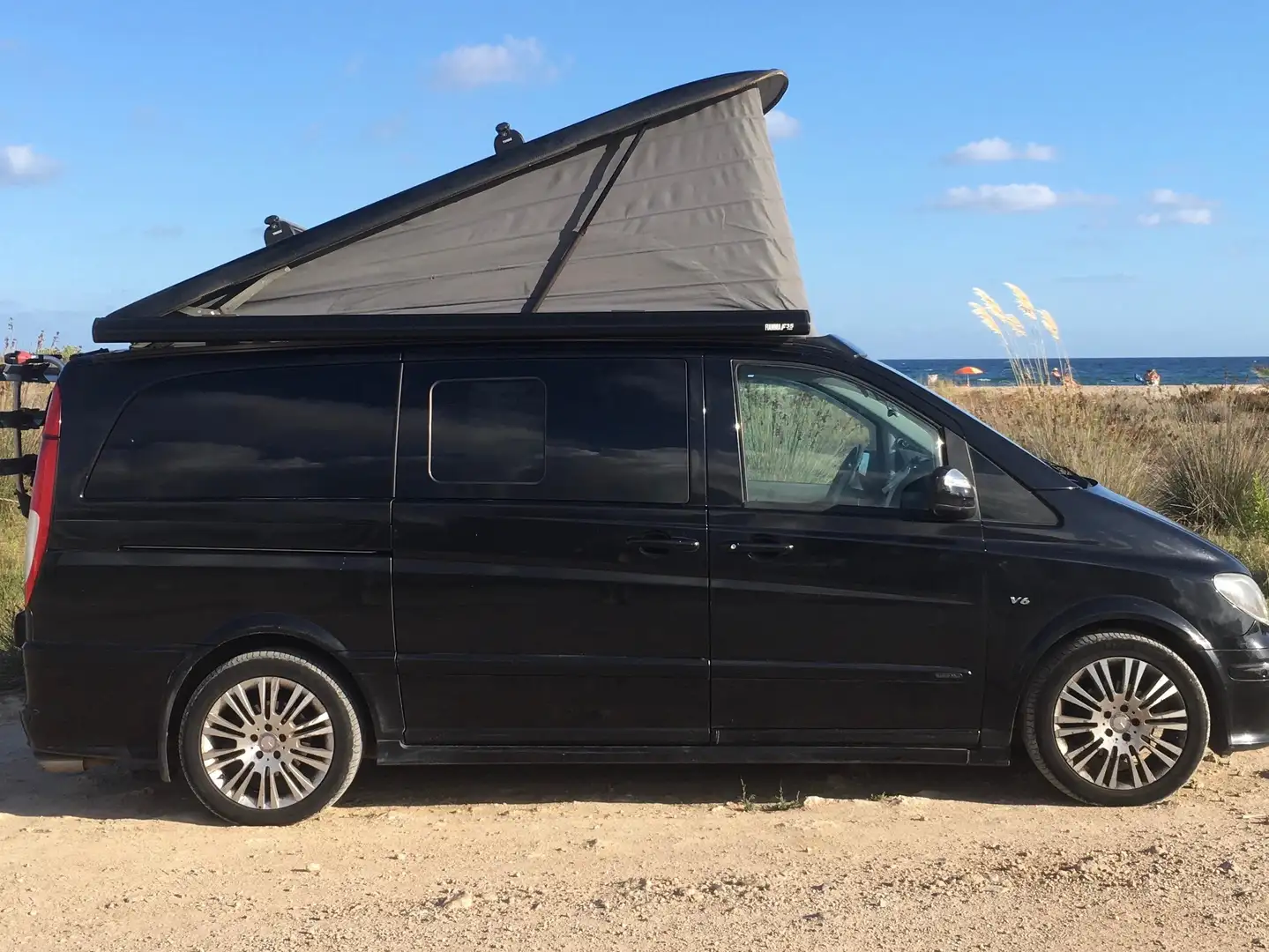 Mercedes-Benz Viano VIANO 2010 MARCO POLO V6 3.0 Automatic FULL EQUIP Negro - 2