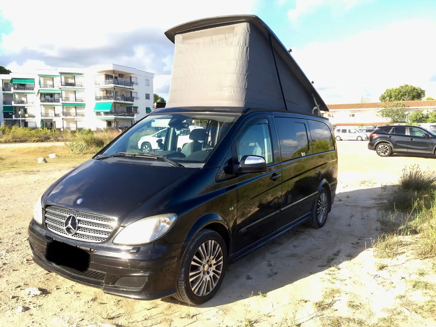 Mercedes-Benz Viano VIANO 2010 MARCO POLO V6 3.0 Automatic FULL EQUIP Negro - 1