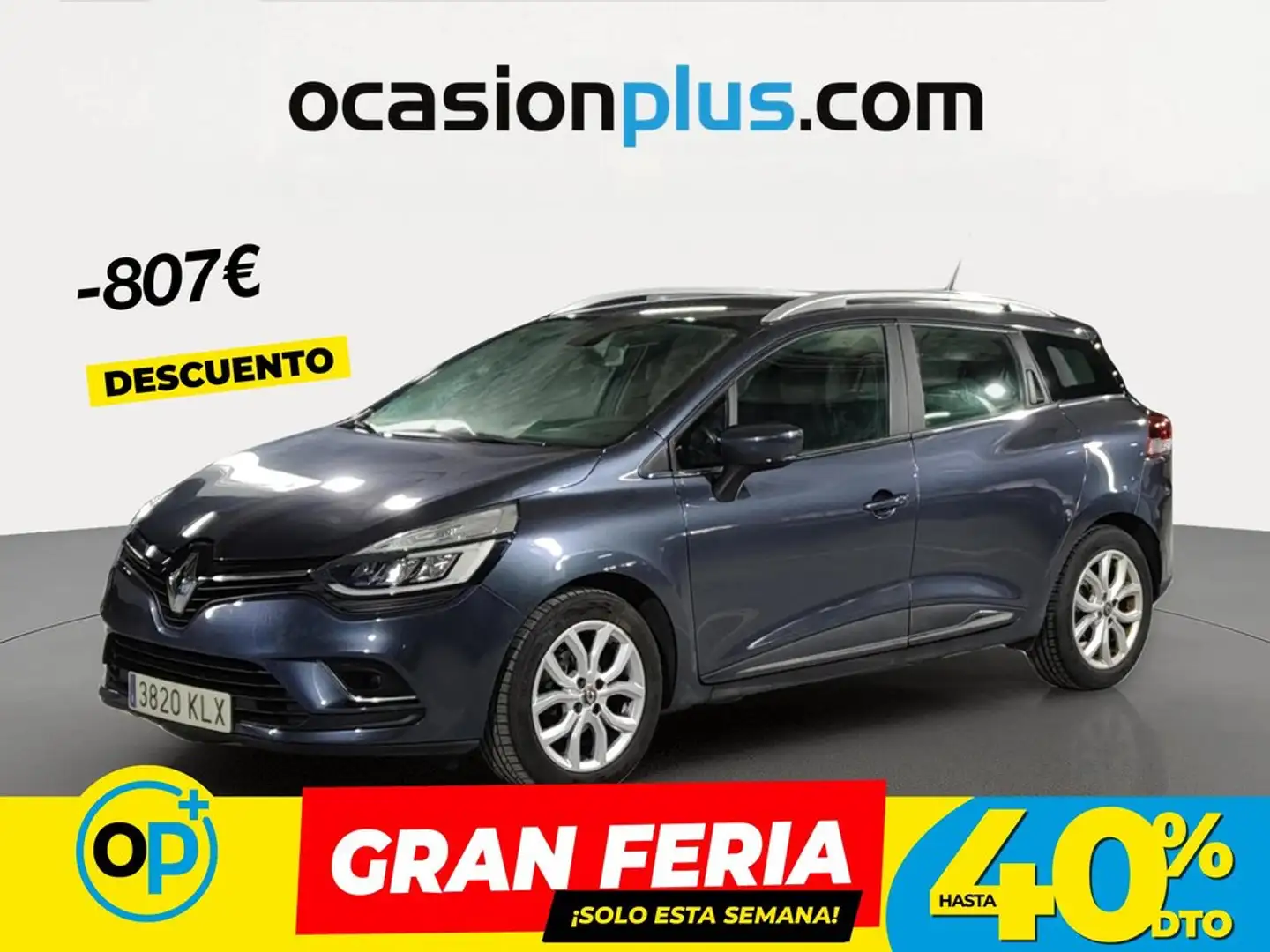 Renault Clio Sport Tourer TCe Energy Zen 66kW Gris - 1