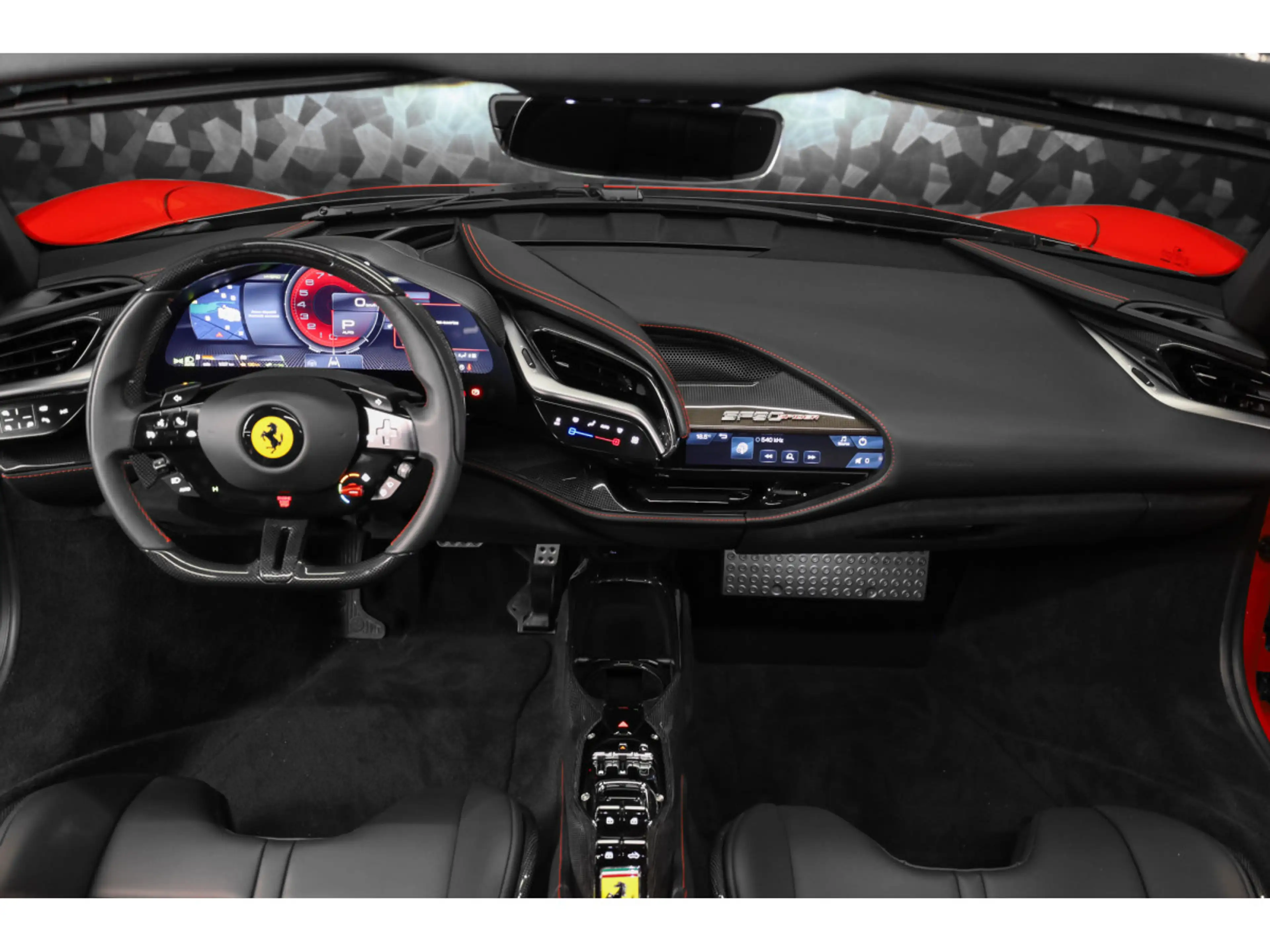 Ferrari SF90 Spider V8 - ROSSO CORSA METALLIC - FULL CARBON — photo 15