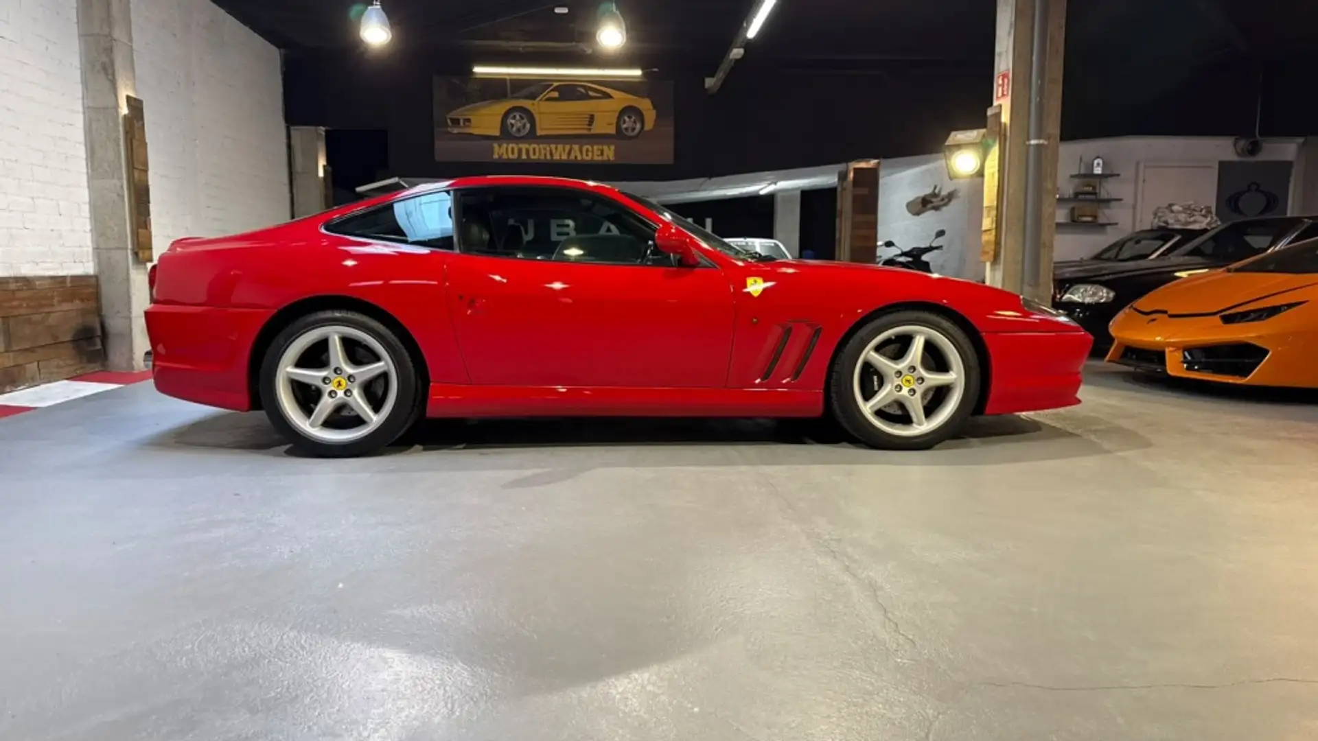 페라리 550 Maranello 1997 빨강 사진 6
