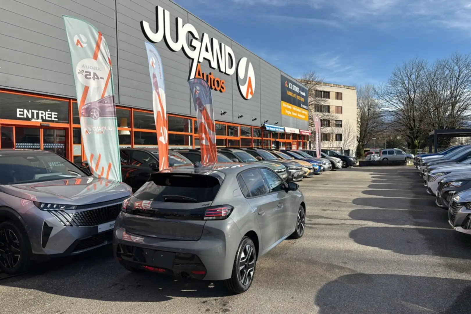 Peugeot 208 NOUVELLE 1.2 100 ALLURE PLUS Gris - 2