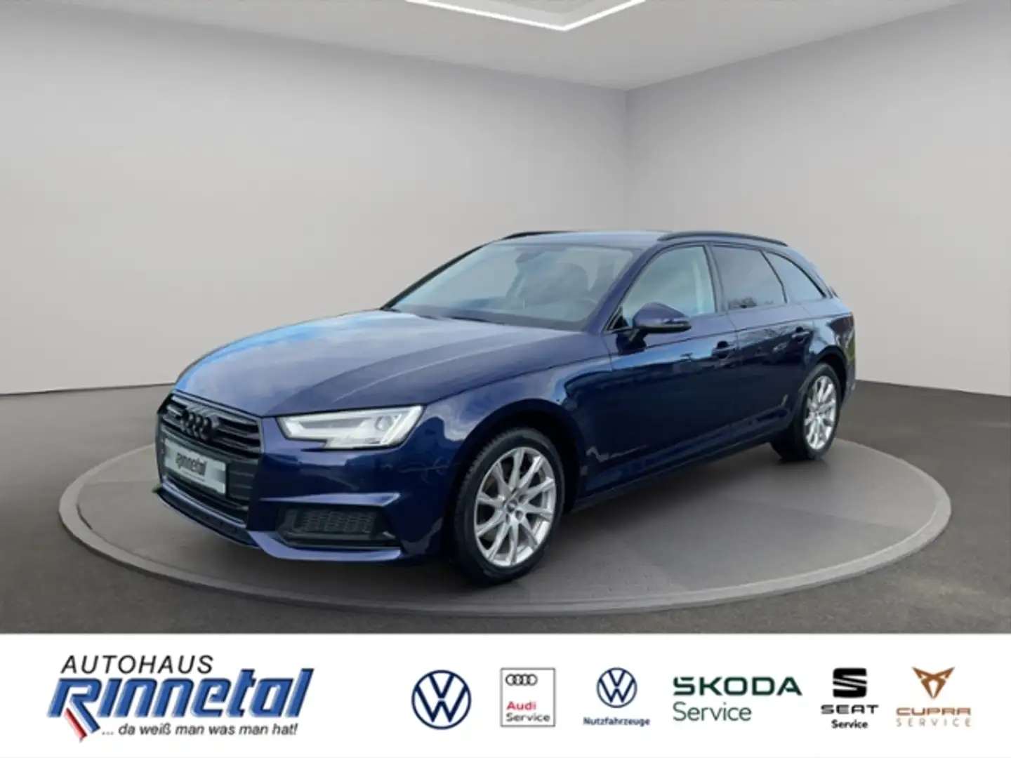 Audi A4 Avant 2.0 TDI quattro S tronic Sport PANO+AHK+LED Blau - 1