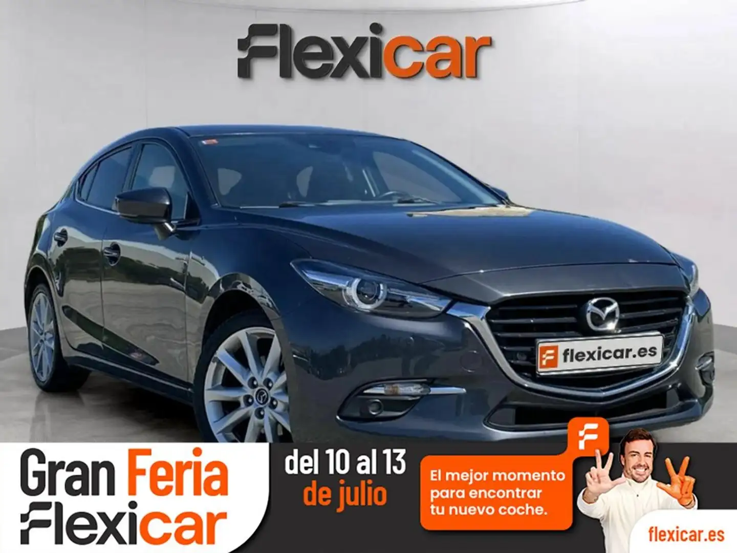 Mazda 3 1.5 GE 74kW (100CV) MT Pulse Gris - 1