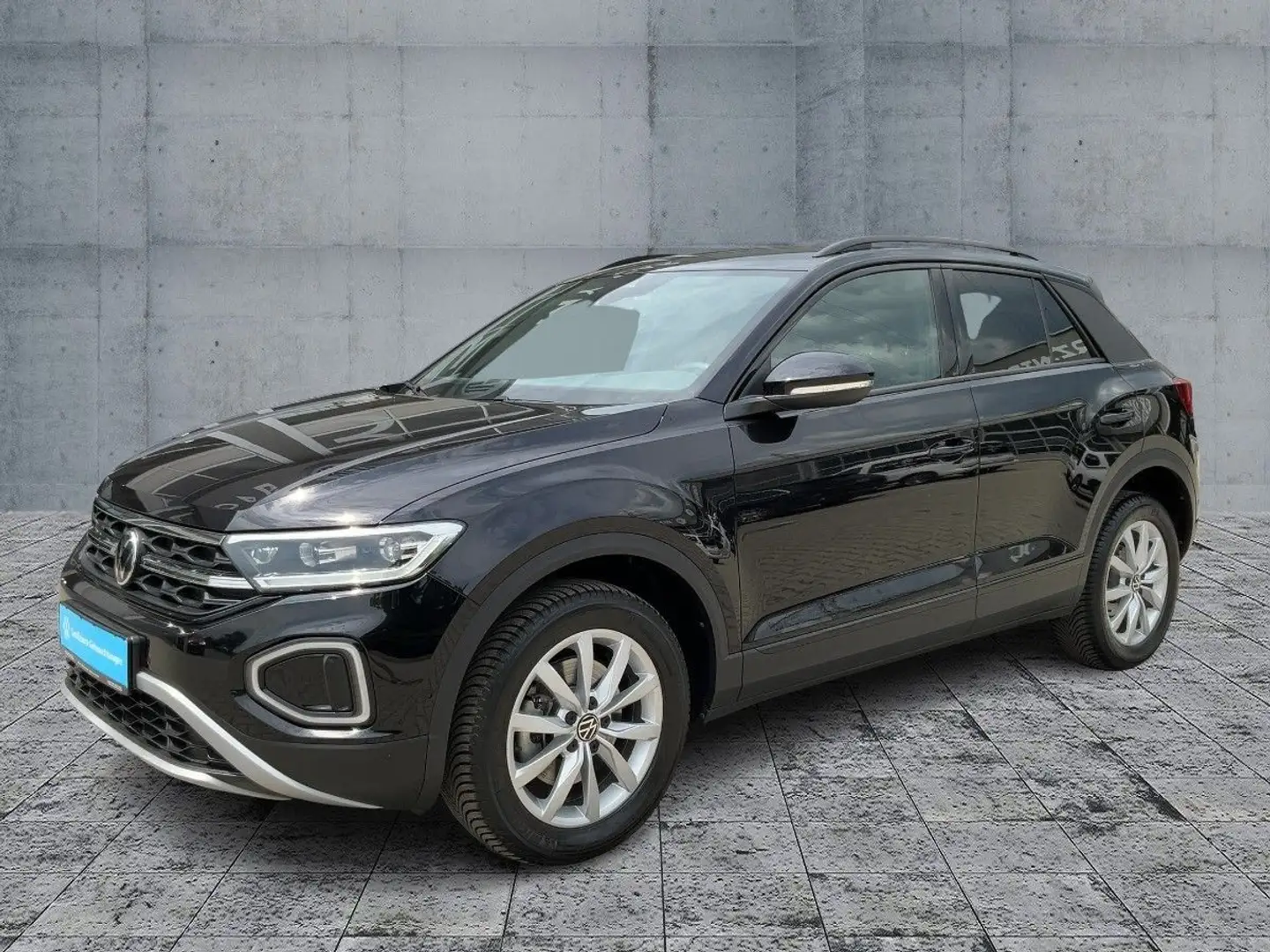 Volkswagen T-Roc 2.0 TDI DSG STYLE 5JG+LEDplus+NAVI+AHK+DAB Schwarz - 2