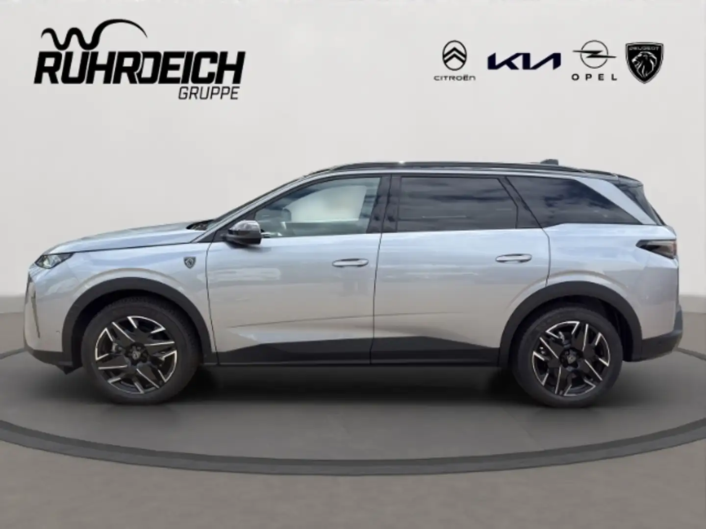 Peugeot 5008 Hybrid 136 GT 1.2 EU6e RFK CARPLAY PDC SHZ Grau - 2